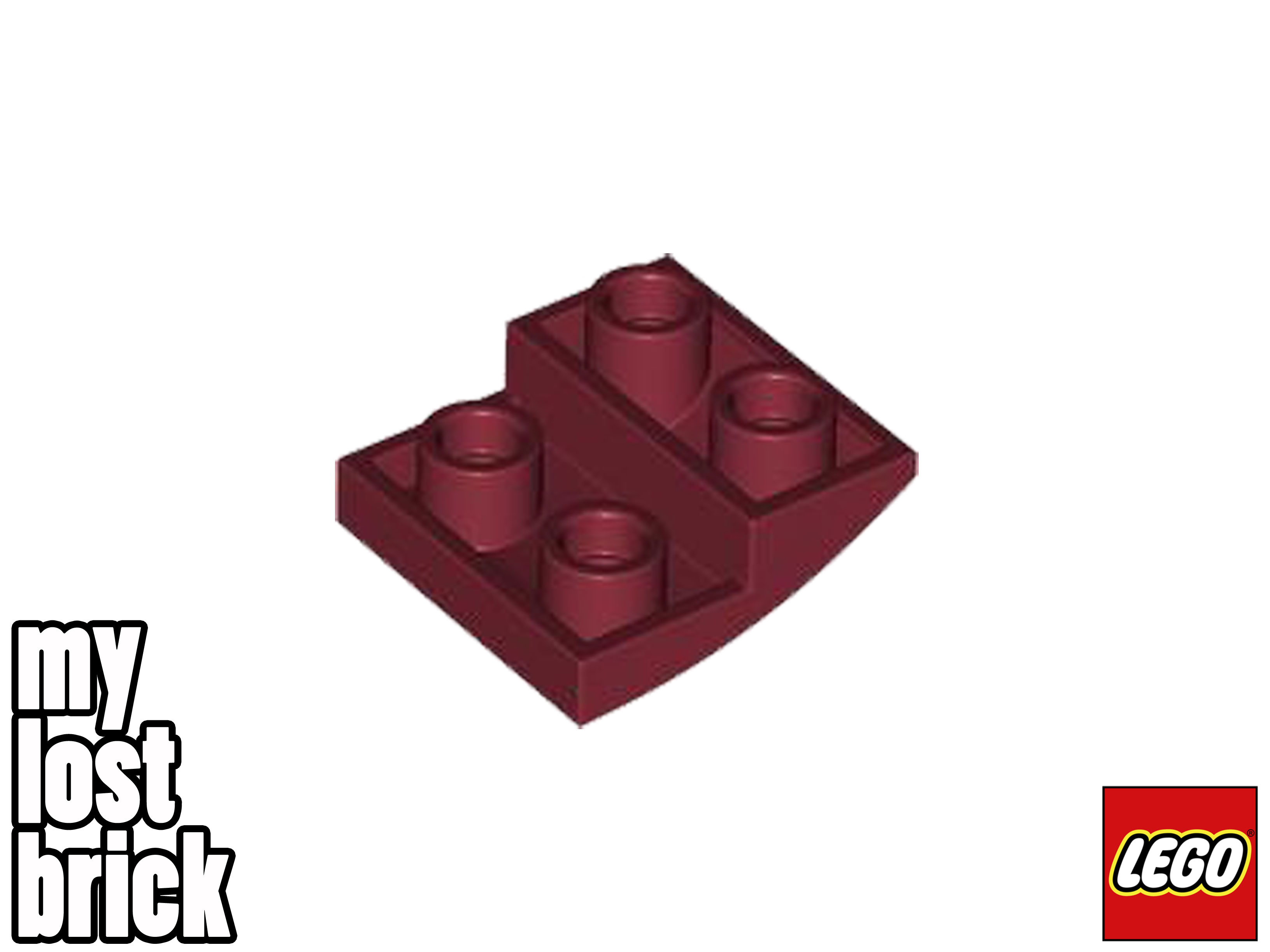 LEGO - Part 32803 - Slopes Curved 2x2 Inverted (Pack of 5) + NEW + SELECT COLOUR - Picture 13 of 22