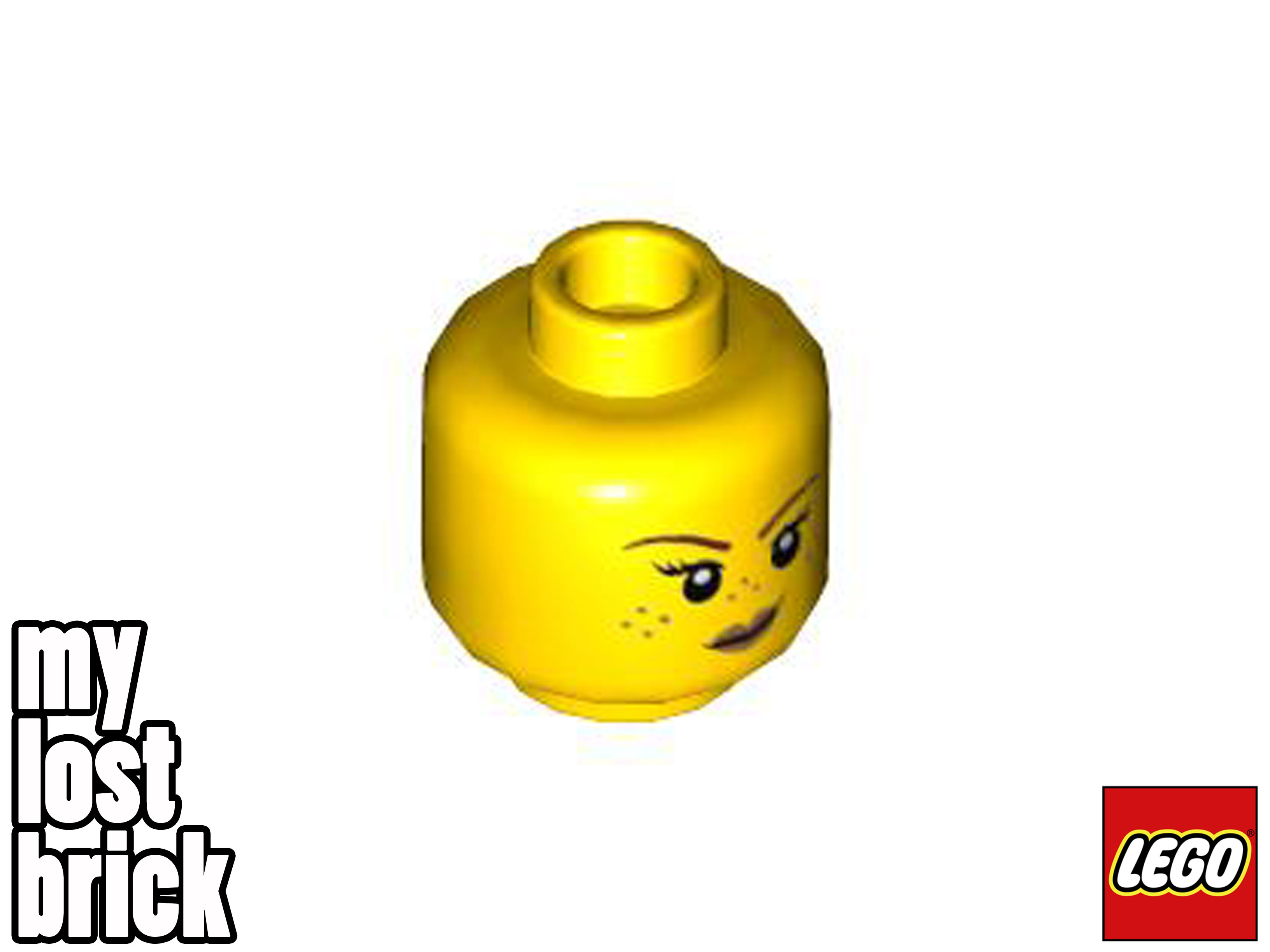LEGO City - Astronaut Minifigure Female Orange Spacesuit from 60228 (cty1008) - Picture 5 of 8