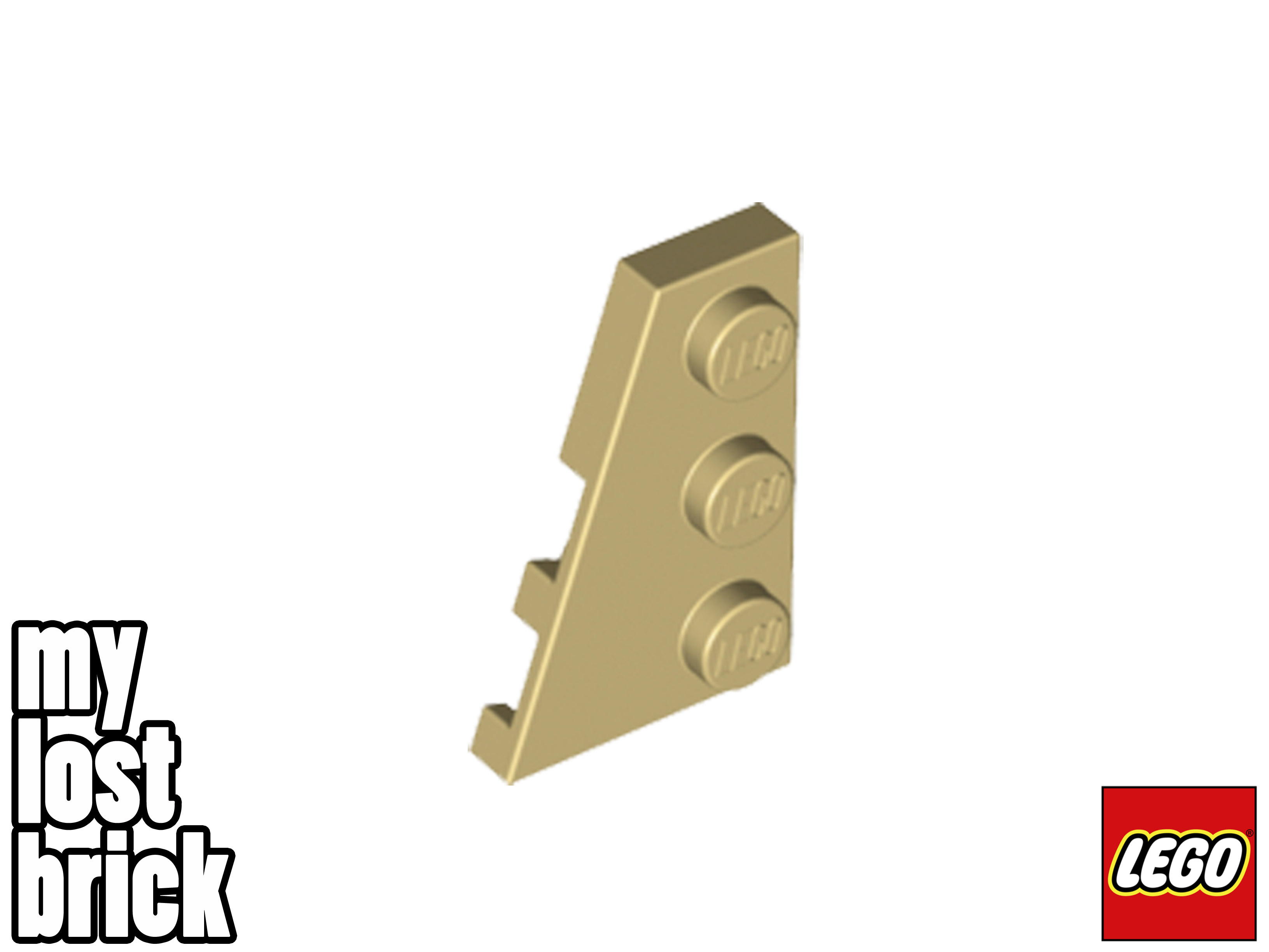 LEGO - Parte 43723 - Placa Cuña 3x2 Izquierda (Pack de 5) + NUEVO + SELECCIONAR COLOR - Imagen 29 de 31
