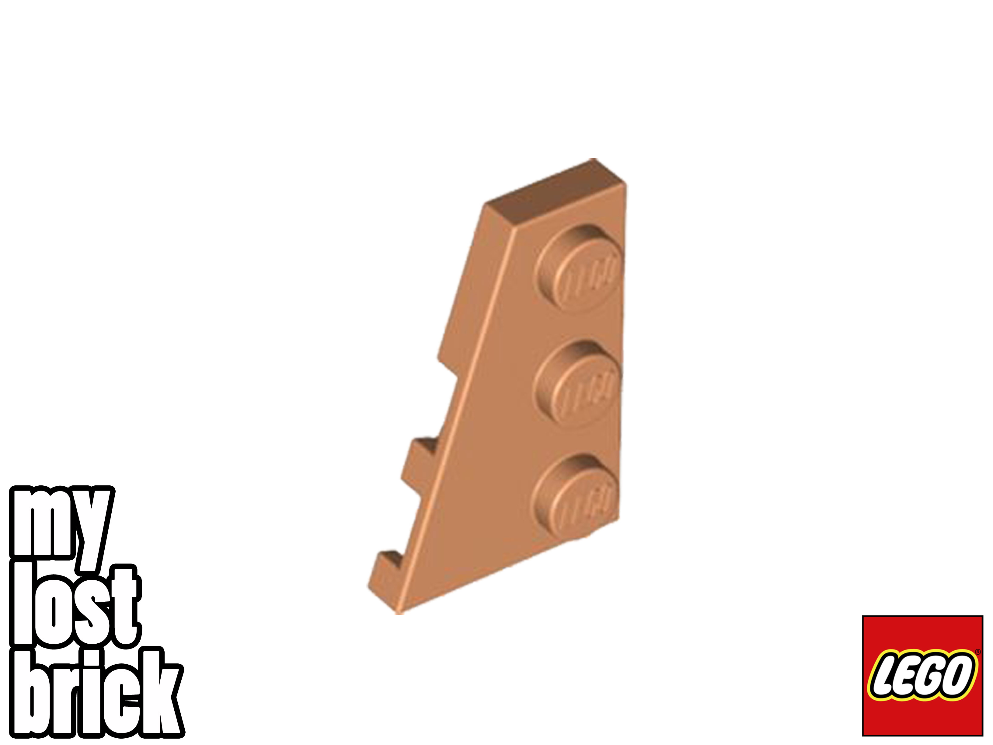 LEGO - Parte 43723 - Placa Cuña 3x2 Izquierda (Pack de 5) + NUEVO + SELECCIONAR COLOR - Imagen 23 de 31