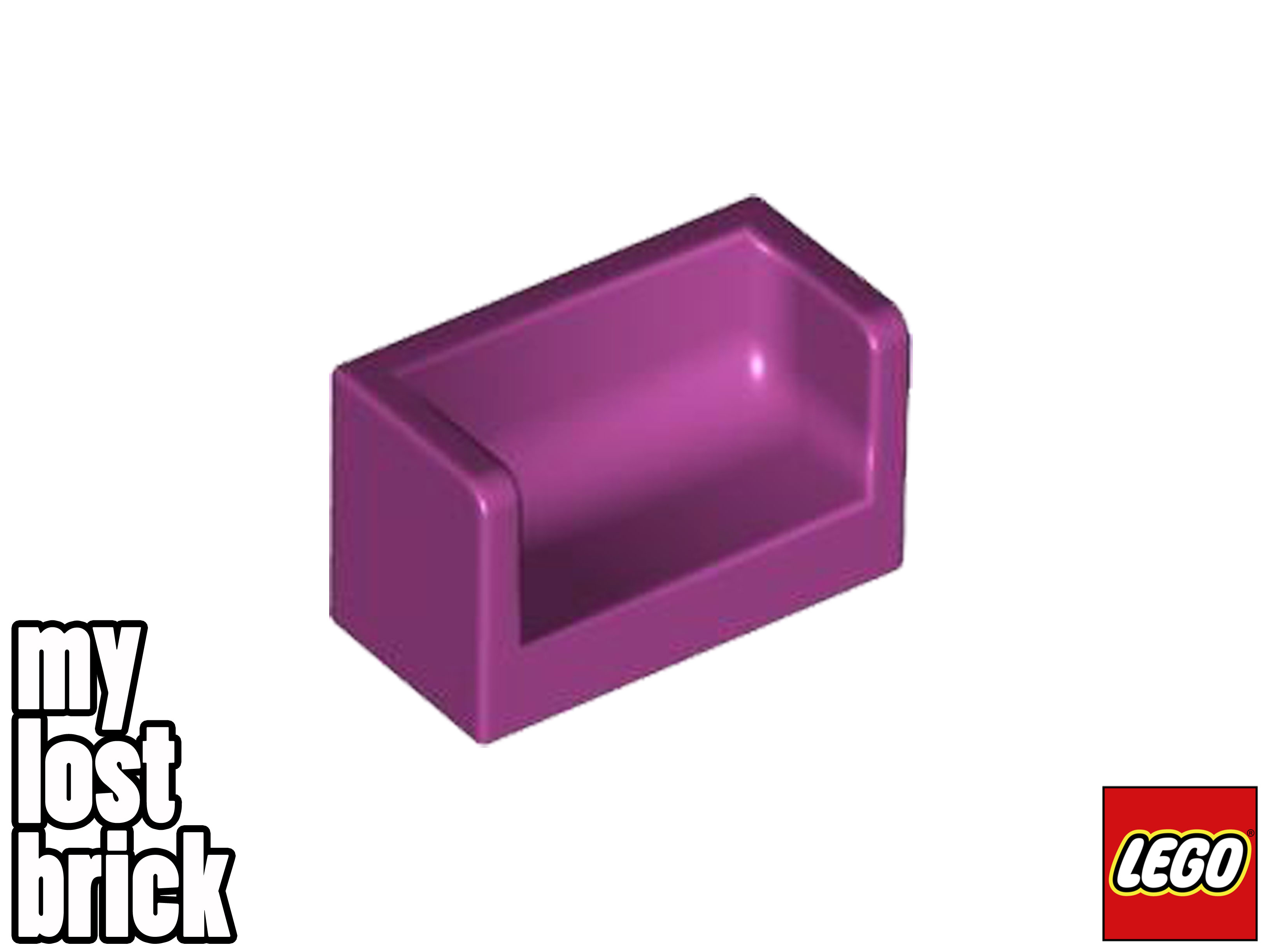 LEGO - Parte 23969 - Panel 1x2x1 Doble Esquina (Pack de 5) + NUEVO + SELECCIONAR COLOR - Imagen 8 de 17