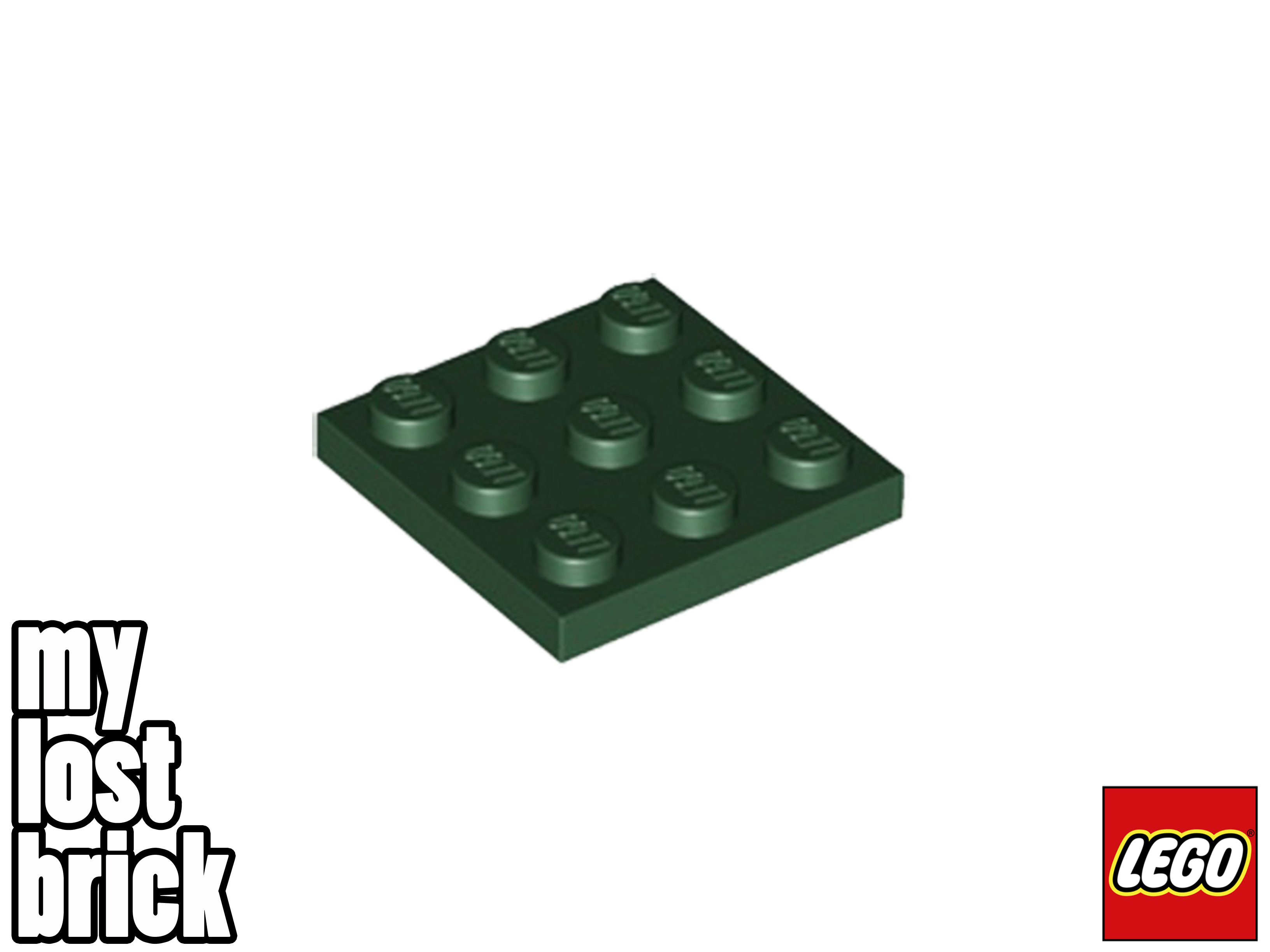 LEGO - Parte 11212 - Placas 3x3 (Pack de 5) + NUEVO + SELECCIONAR COLOR - Imagen 9 de 19