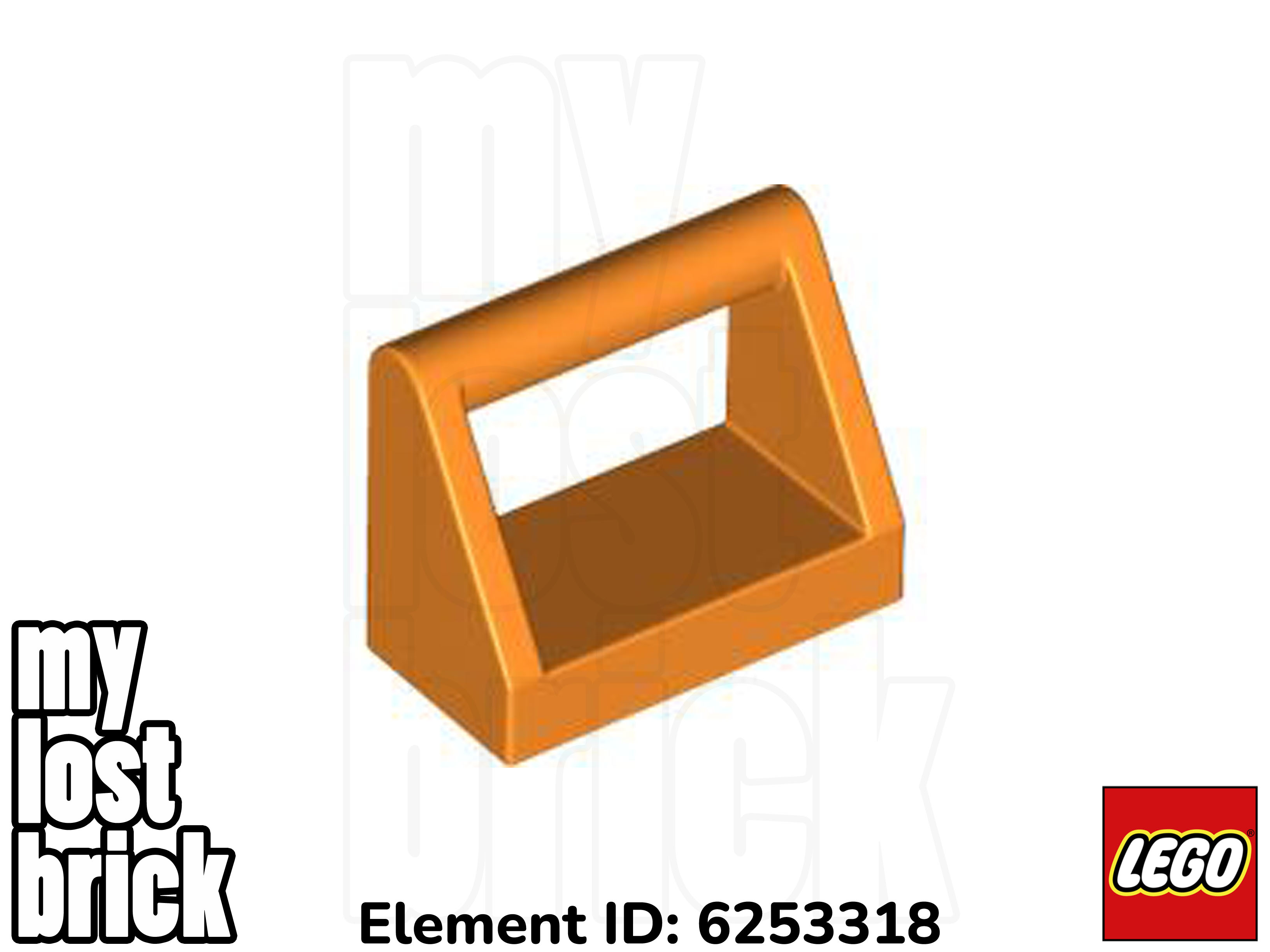 LEGO - Part 2432 - Tiles 1x2 with Handle (SINGLE) +NEW +SELECT COLOUR / QUANTITY - Picture 16 of 23