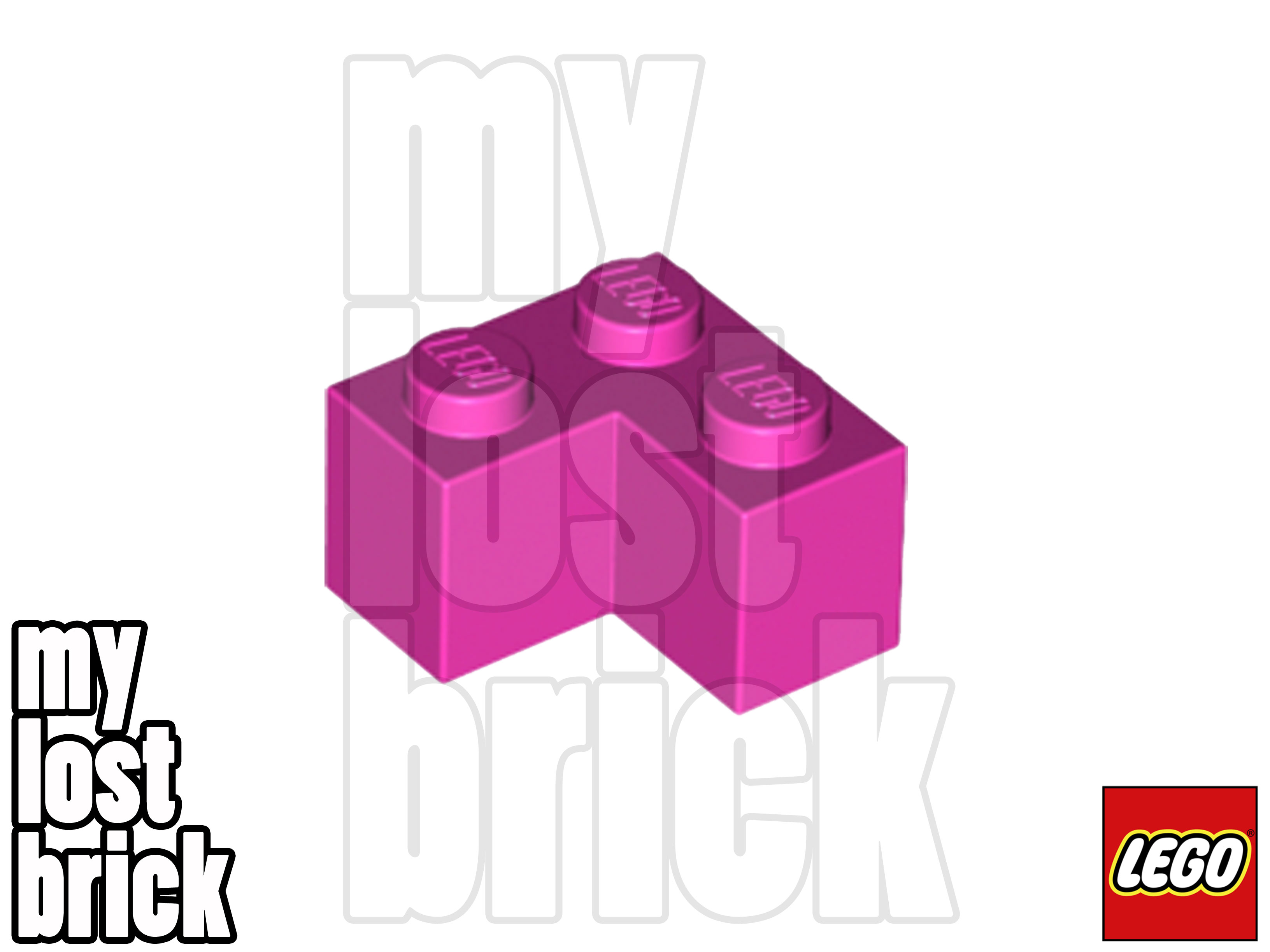 LEGO - Part 2357 - Bricks 2x2 Corner (SINGLE) + NEW + SELECT COLOUR / QUANTITY - Picture 11 of 31