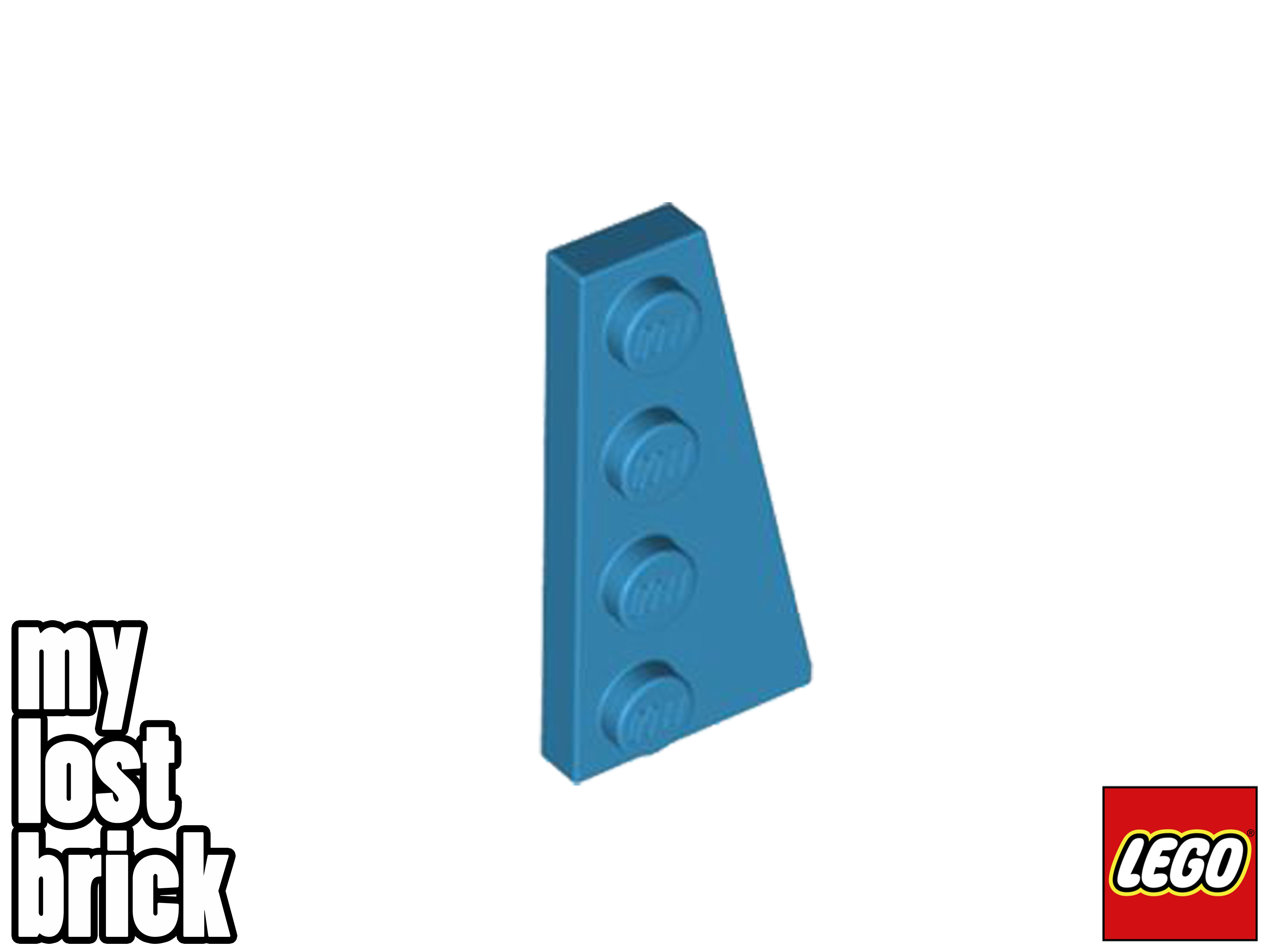 LEGO - Parte 41769 - Placas Cuña 4x2 Derecha (Pack de 5) + NUEVO + SELECCIONAR COLOR - Imagen 6 de 28