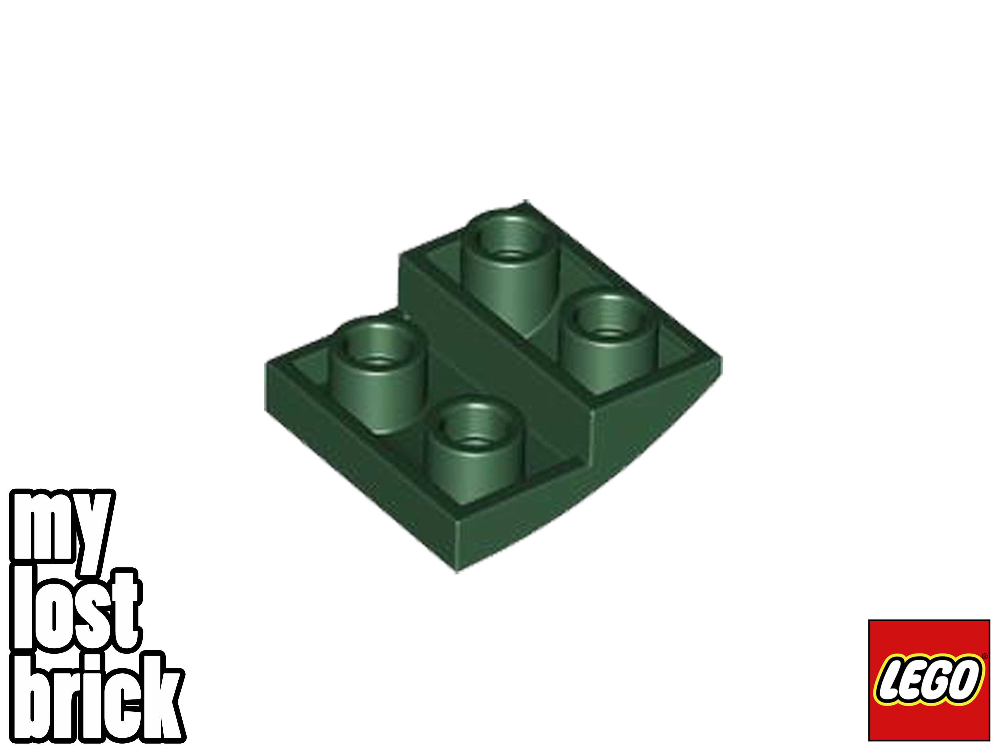 LEGO - Part 32803 - Slopes Curved 2x2 Inverted (Pack of 5) + NEW + SELECT COLOUR - Picture 11 of 22