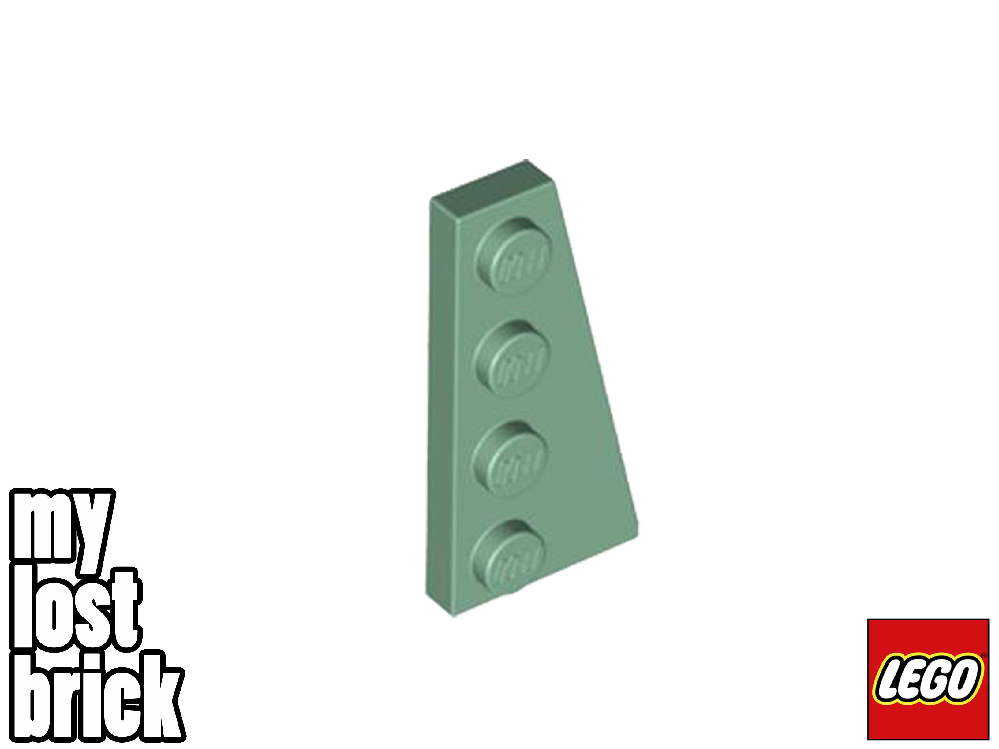 LEGO - Parte 41769 - Placas Cuña 4x2 Derecha (Pack de 5) + NUEVO + SELECCIONAR COLOR - Imagen 25 de 28
