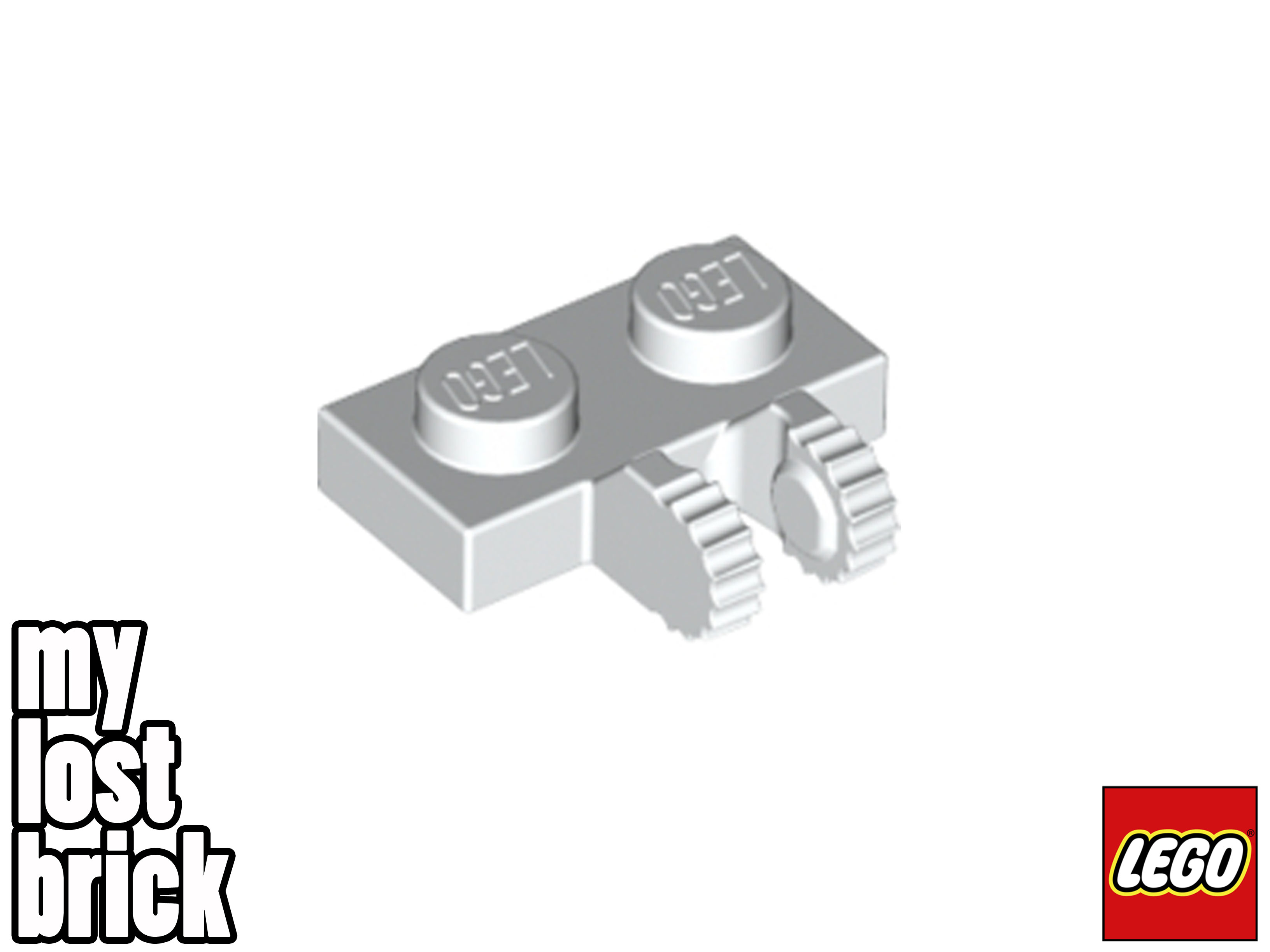LEGO - Part 60471 - Hinge Plates 1x2 with Fingers + NEW + SELECT COLOUR / QTY - Picture 9 of 9