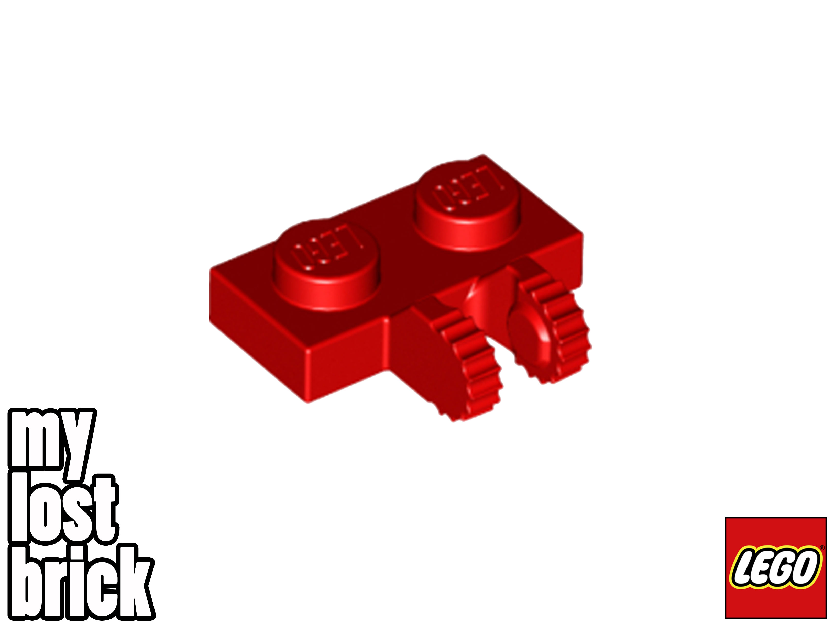 LEGO - Part 60471 - Hinge Plates 1x2 with Fingers + NEW + SELECT COLOUR / QTY - Picture 7 of 9