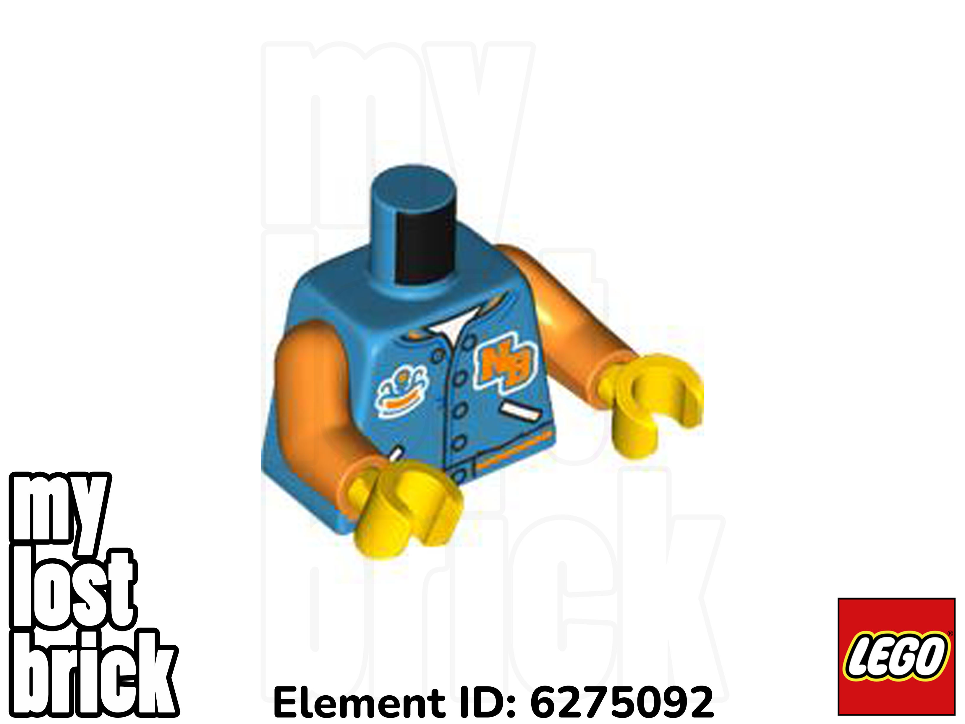 LEGO Hidden Side - Paola Minifigur Sportjacke aus Set 70425 (hs023) - NEU - Bild 5 von 6