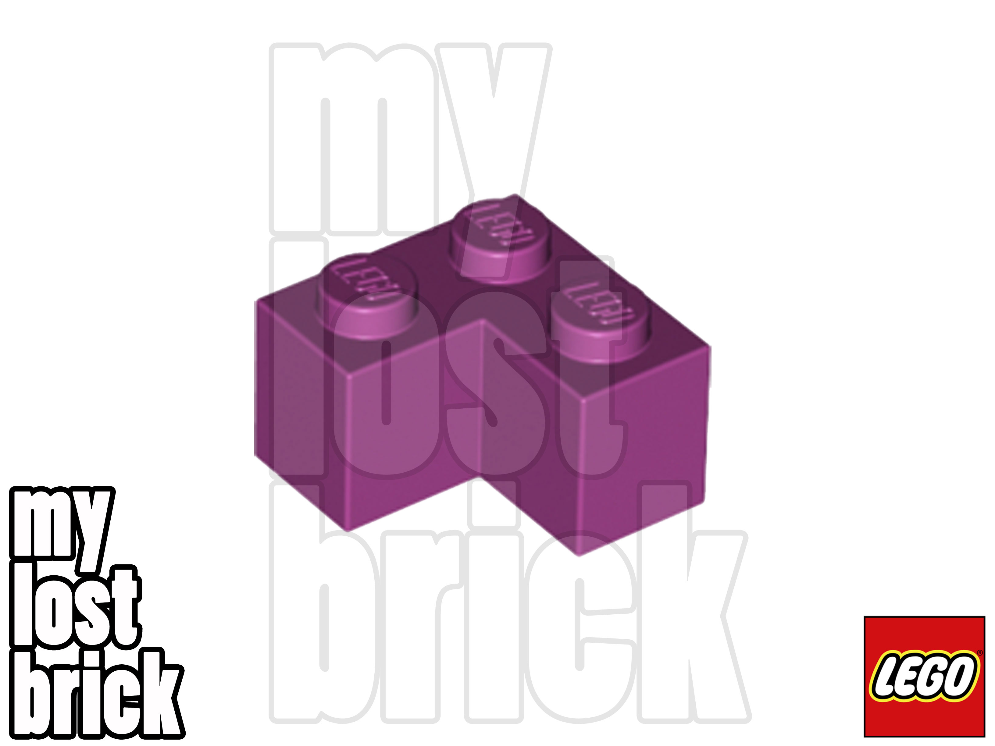 LEGO - Part 2357 - Bricks 2x2 Corner (SINGLE) + NEW + SELECT COLOUR / QUANTITY - Picture 20 of 31