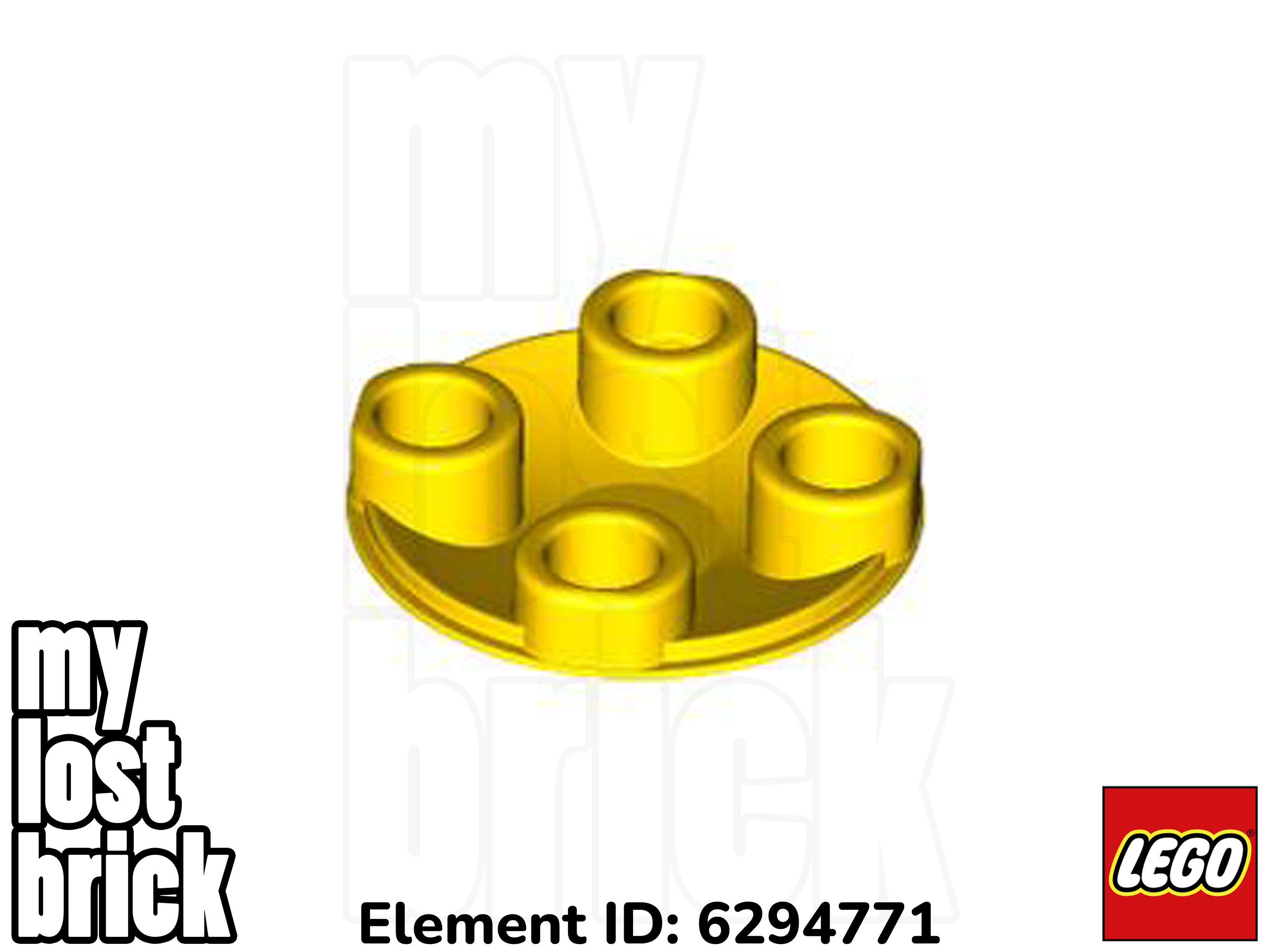 LEGO - Part 2654 - Plates Round 2x2 Round Bottom (PACK OF 5) +NEW +SELECT COLOUR - Picture 25 of 37