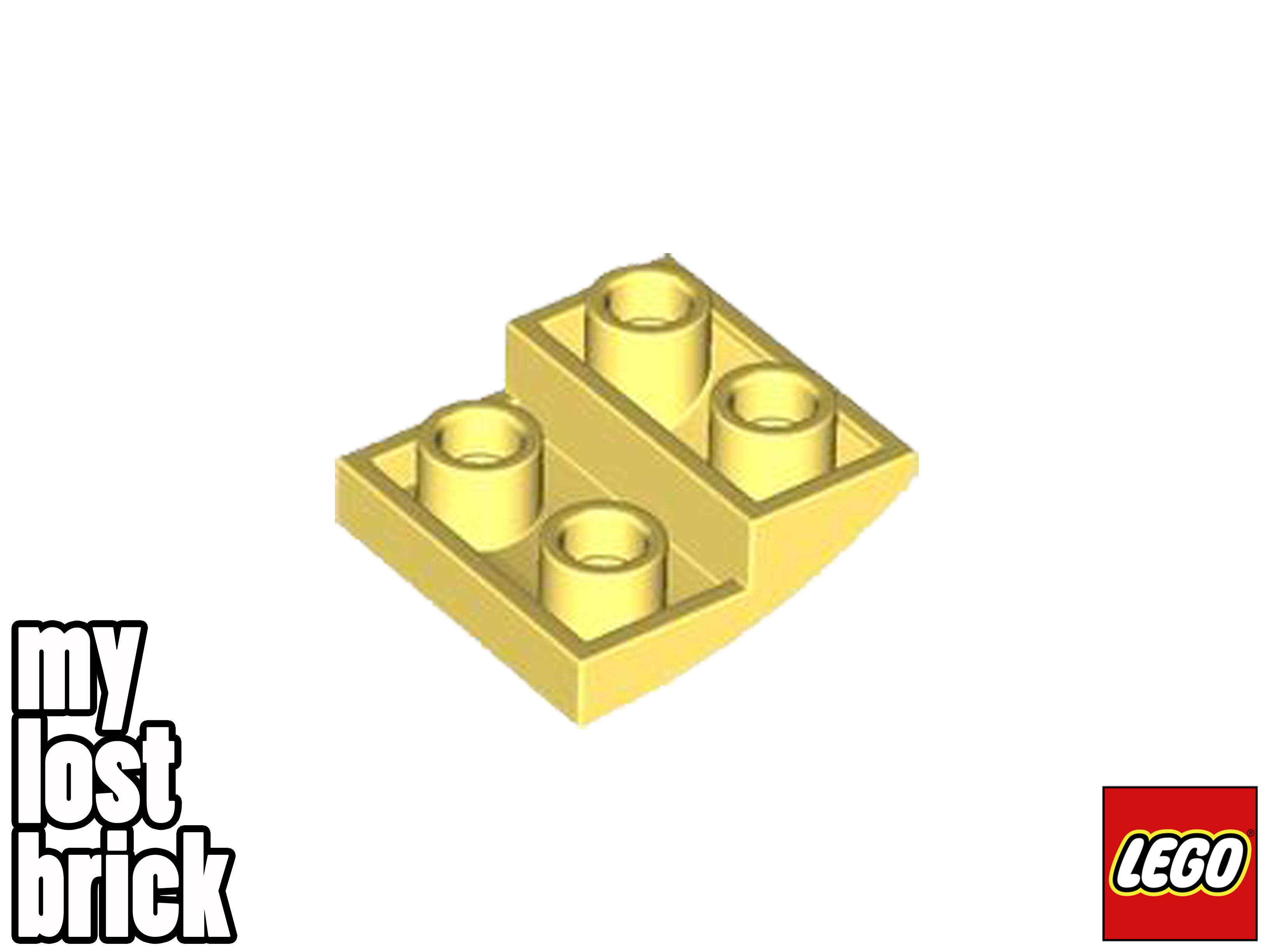 LEGO - Part 32803 - Slopes Curved 2x2 Inverted (Pack of 5) + NEW + SELECT COLOUR - Picture 7 of 22