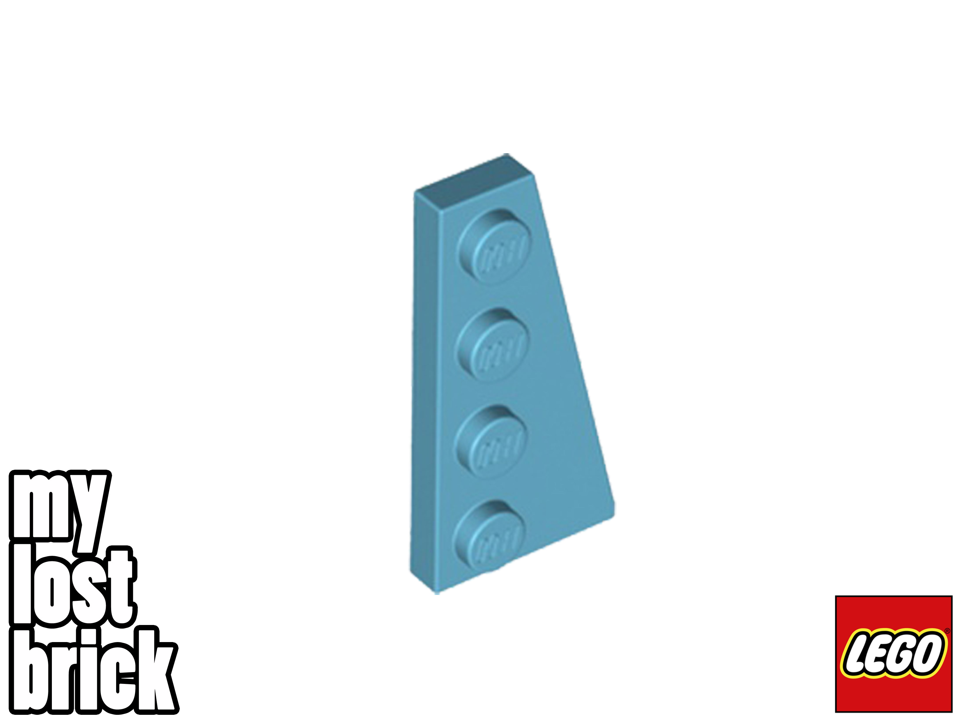 LEGO - Parte 41769 - Placas Cuña 4x2 Derecha (Pack de 5) + NUEVO + SELECCIONAR COLOR - Imagen 16 de 28