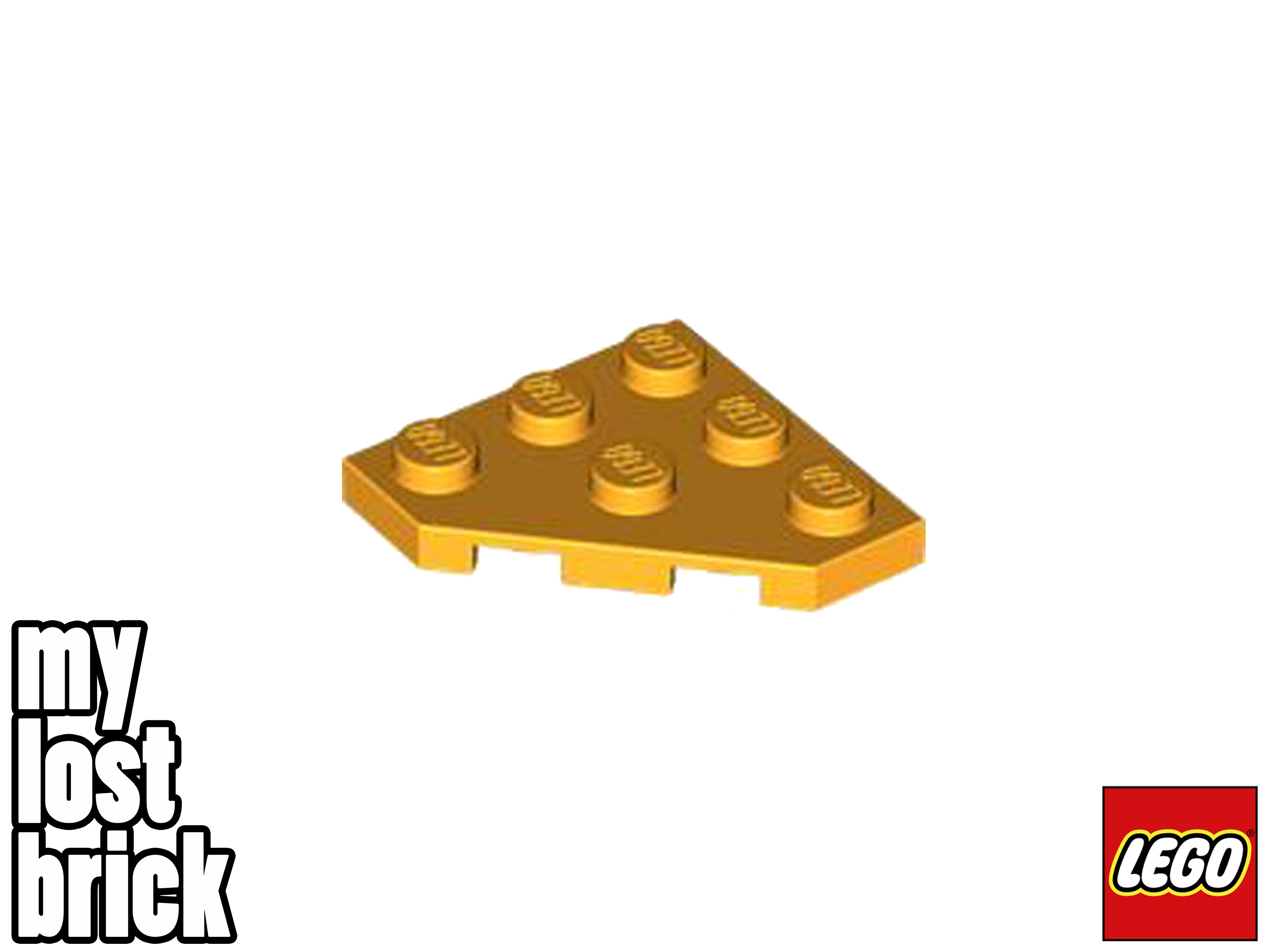 LEGO - Parte 2450 - Placas de cuña 3x3 corte esquina + NUEVO + SELECCIONAR COLOR / CANTIDAD - Imagen 4 de 25