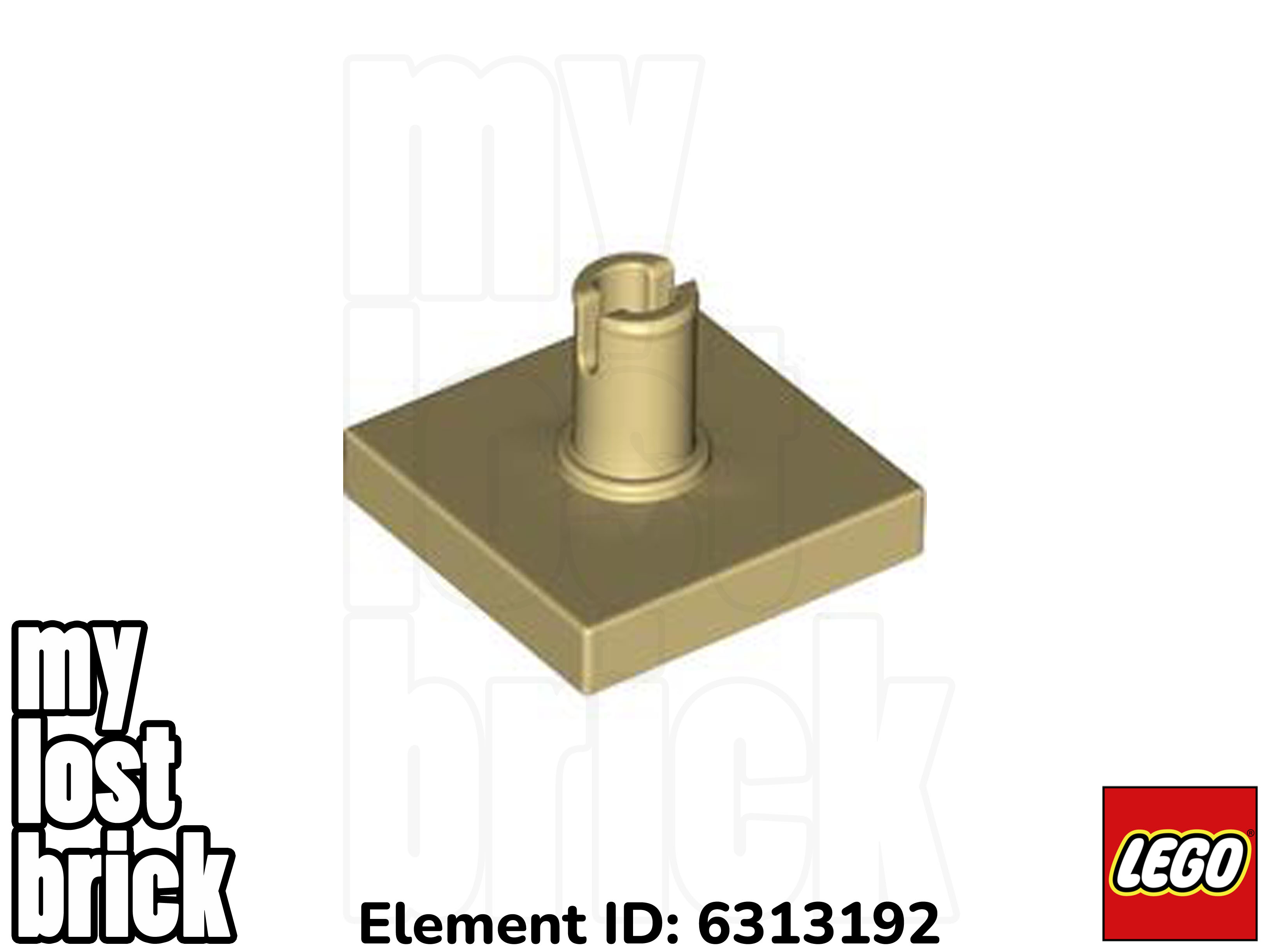 LEGO - Part 2460 - Tiles with Pin 2x2 (MULTIPACK) + NEW + SELECT COLOUR / QTY - Picture 12 of 14