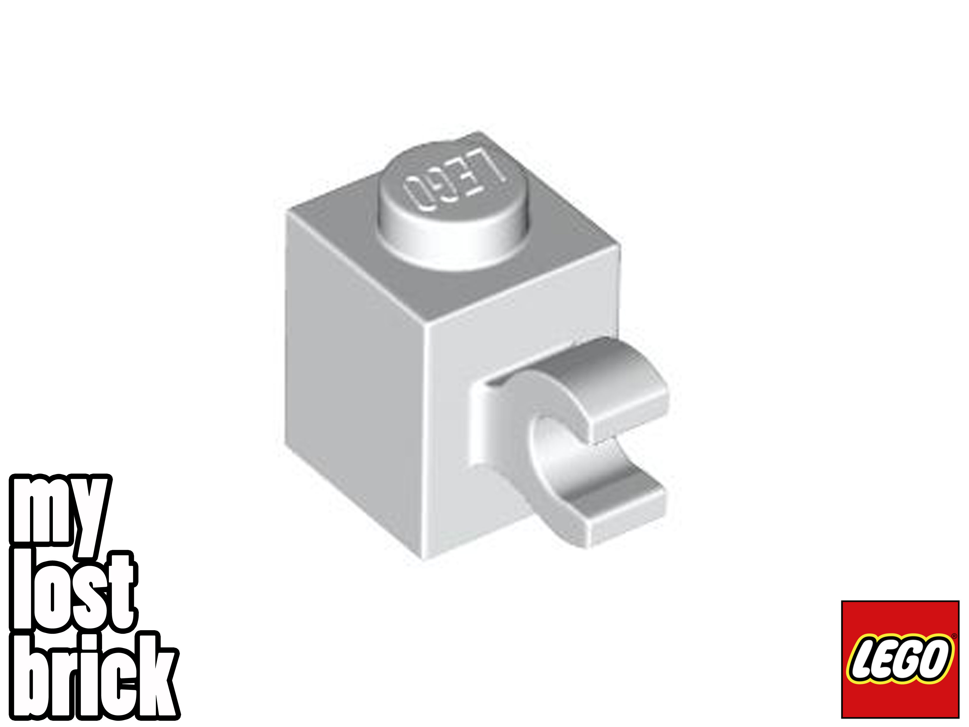 LEGO - Part 60476 - Brick 1x1 with Horizontal Clip + NEW + SELECT COLOUR / QTY - Picture 6 of 6