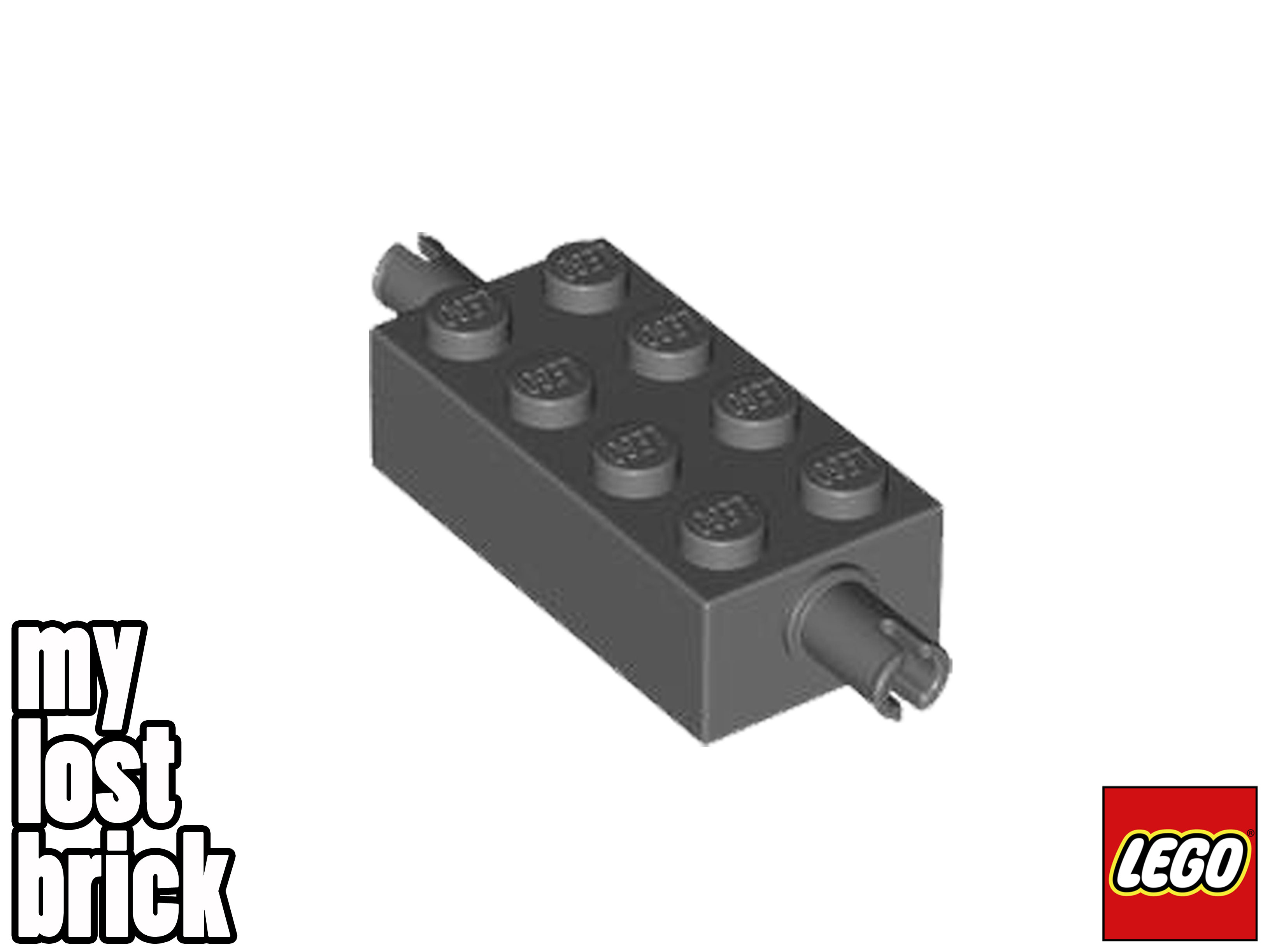 LEGO - Part 6249 - Brick 2x4 with Pins + NEW + SELECT COLOUR / QUANTITY - Picture 4 of 5