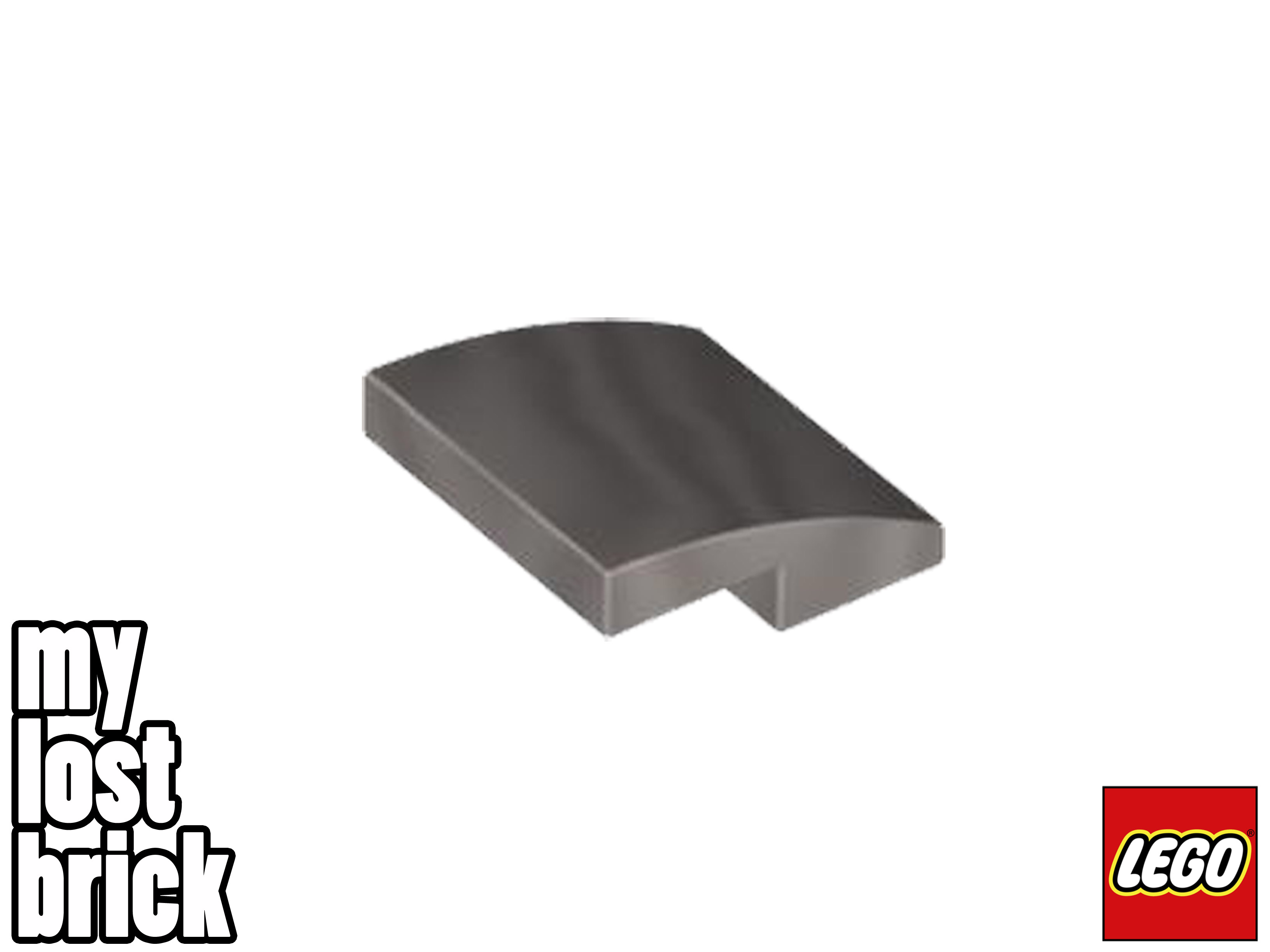 LEGO - Teil 15068 - Pisten gebogen 2x2 ohne Noppen + NEU + FARBE / MENGE WÄHLBAR - Bild 33 von 46