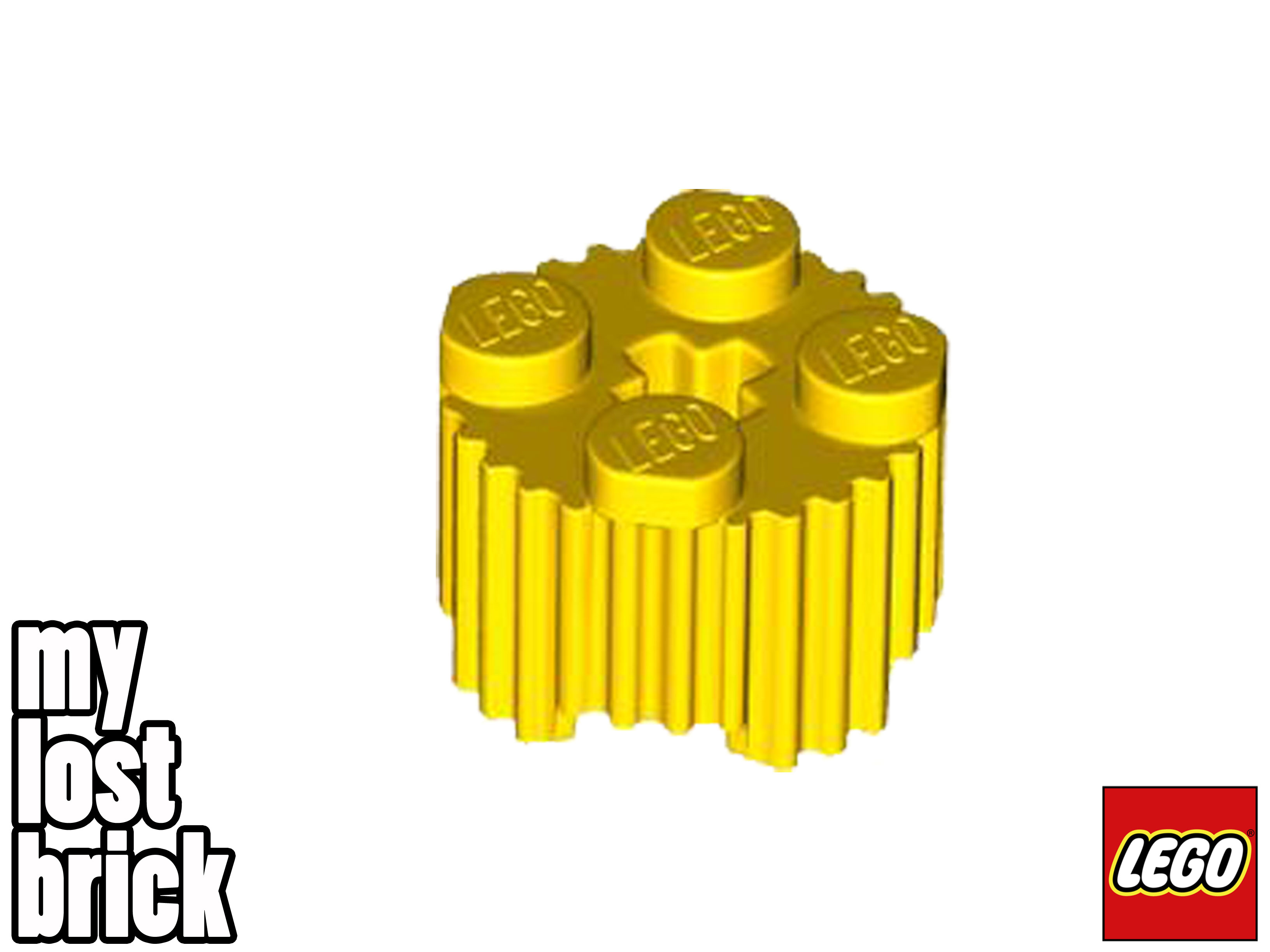 LEGO - Part 92947 - Round Profile Brick 2x2 Axle Hole + NEW +SELECT COLOUR / QTY - Picture 12 of 12