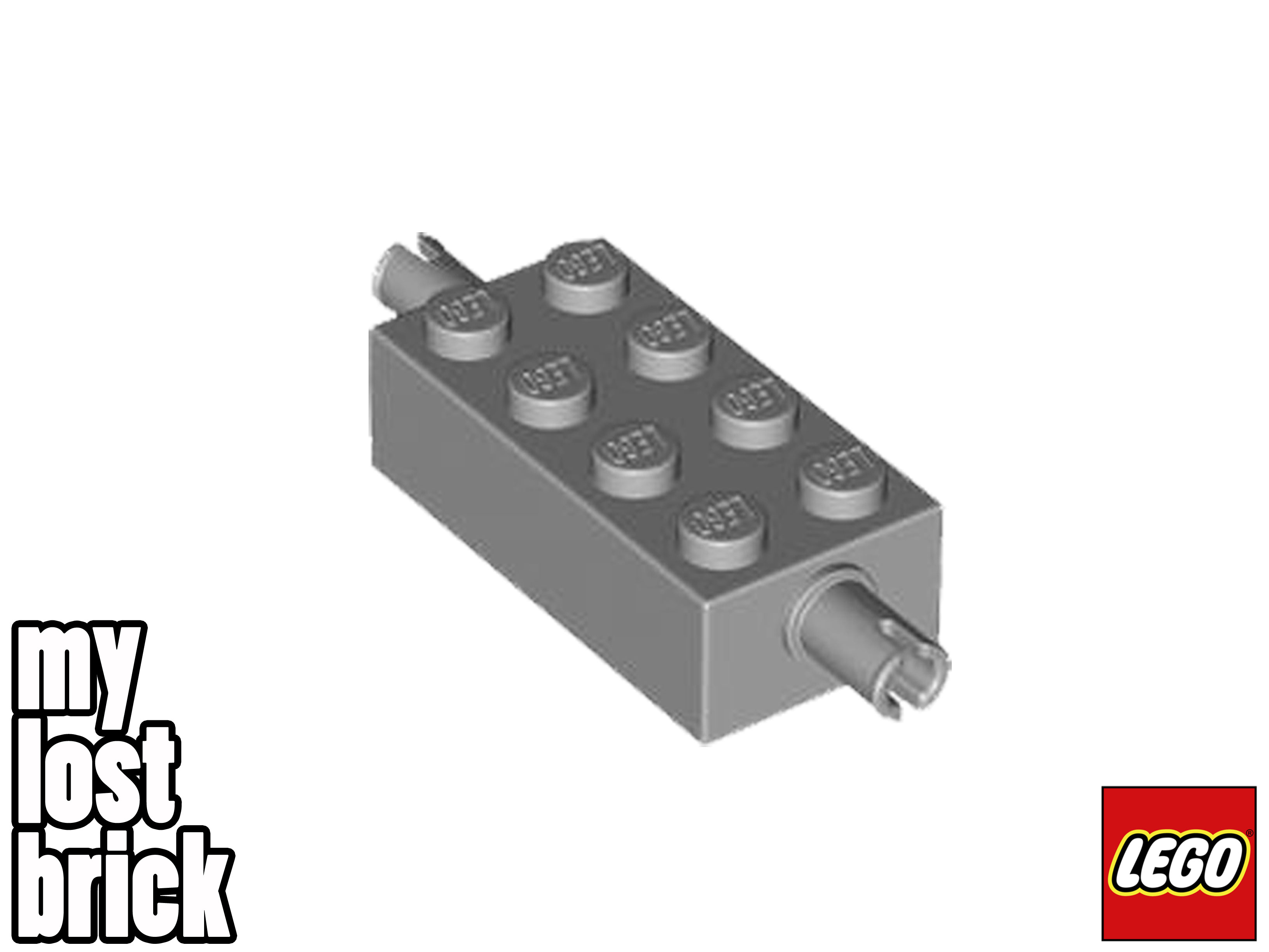 LEGO - Part 6249 - Brick 2x4 with Pins + NEW + SELECT COLOUR / QUANTITY - Picture 5 of 5