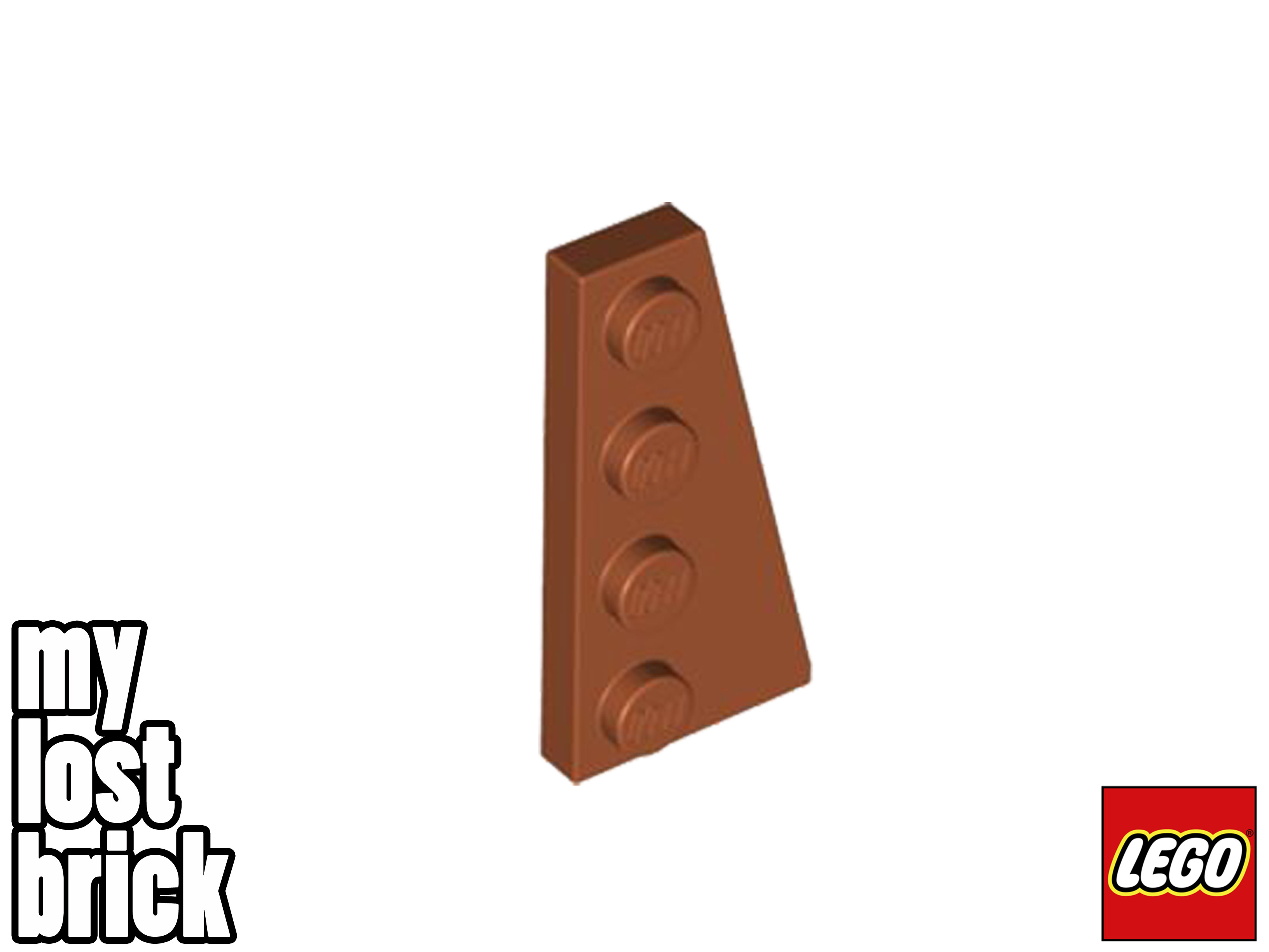 LEGO - Parte 41769 - Placas Cuña 4x2 Derecha (Pack de 5) + NUEVO + SELECCIONAR COLOR - Imagen 10 de 28