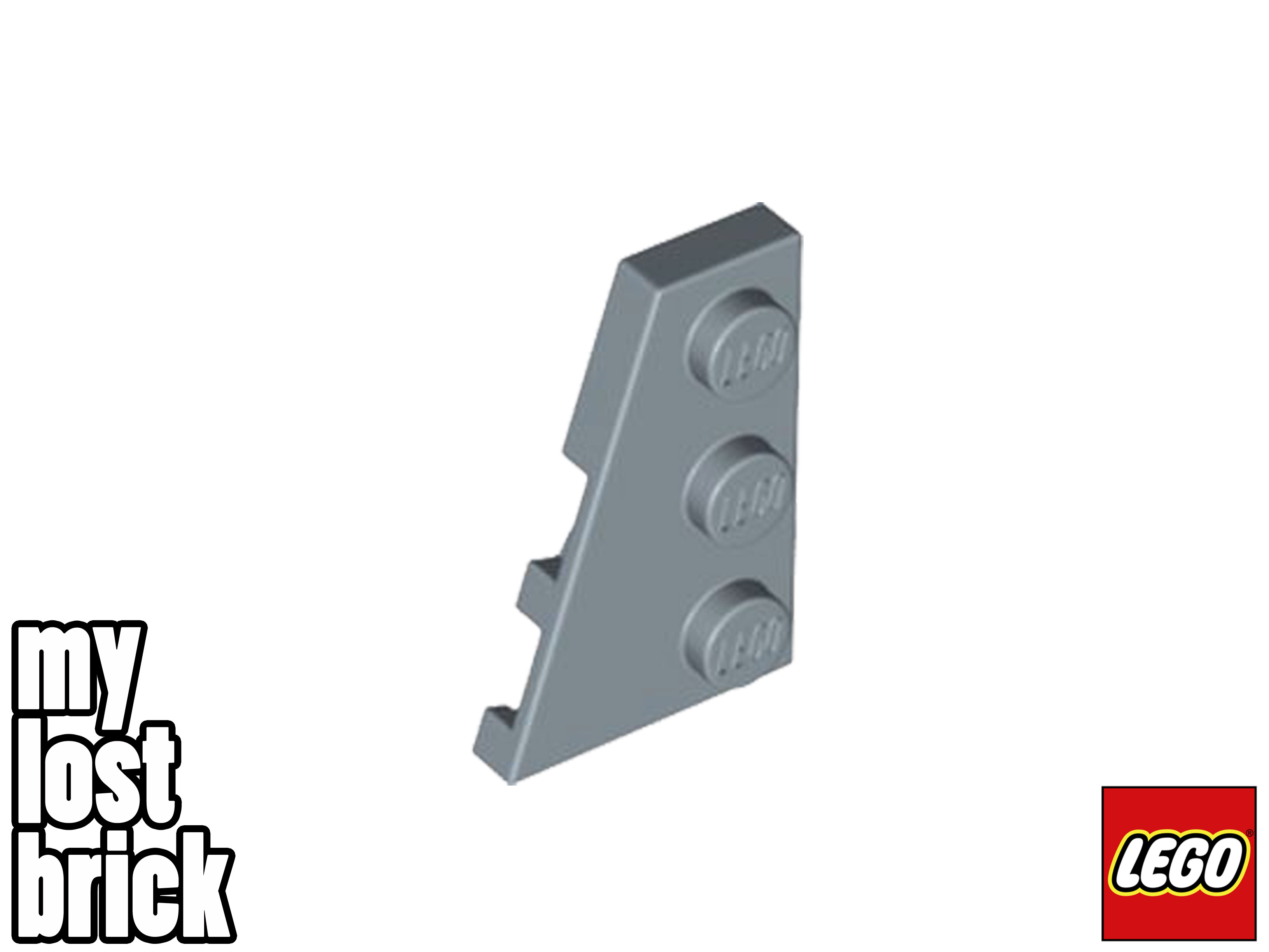 LEGO - Parte 43723 - Placa Cuña 3x2 Izquierda (Pack de 5) + NUEVO + SELECCIONAR COLOR - Imagen 28 de 31