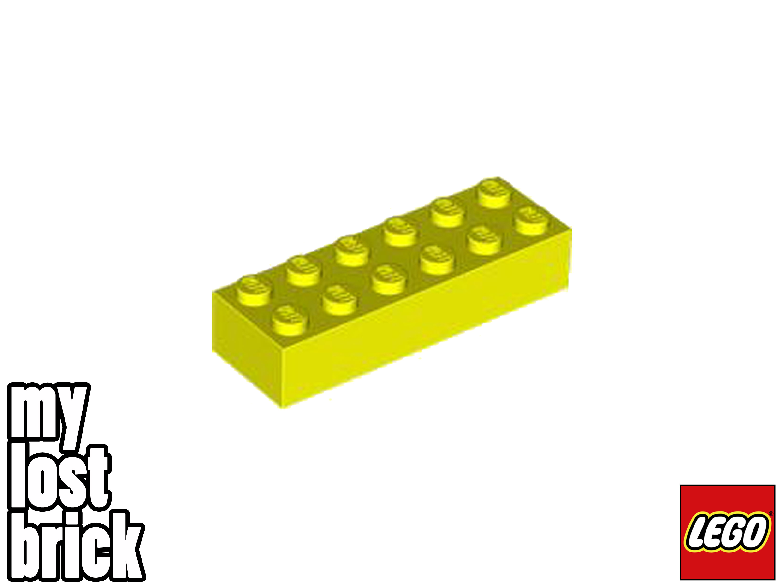 LEGO - Part 2456 - Bricks 2x6 (Pack of 5) + NEW + SELECT COLOUR - Picture 20 of 27