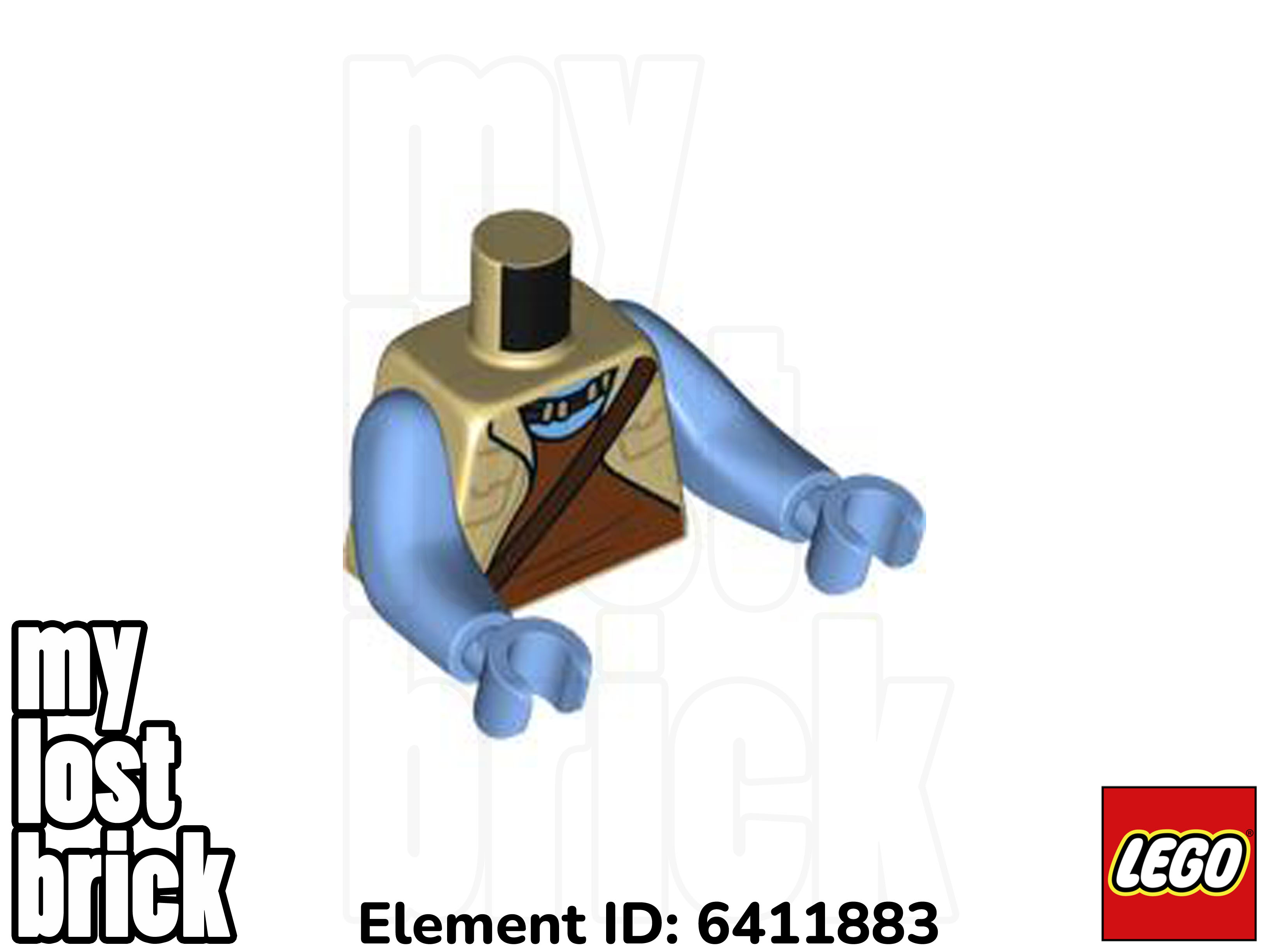 LEGO Avatar - Norm Spellman (Na'vi) Minifigura de 75573 (avt009) - SELECCIONA PIEZA - Imagen 7 de 9