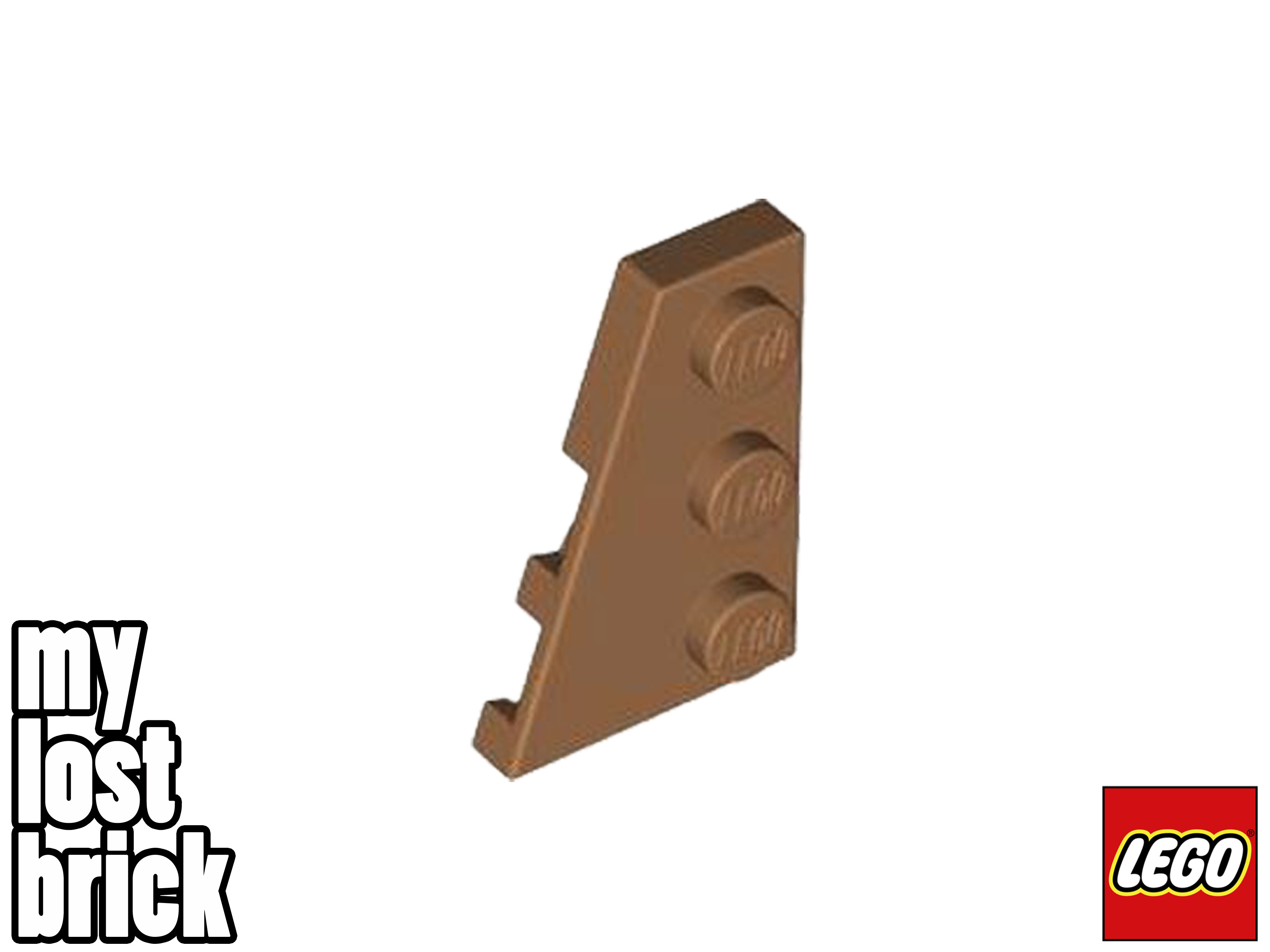 LEGO - Parte 43723 - Placa Cuña 3x2 Izquierda (Pack de 5) + NUEVO + SELECCIONAR COLOR - Imagen 22 de 31