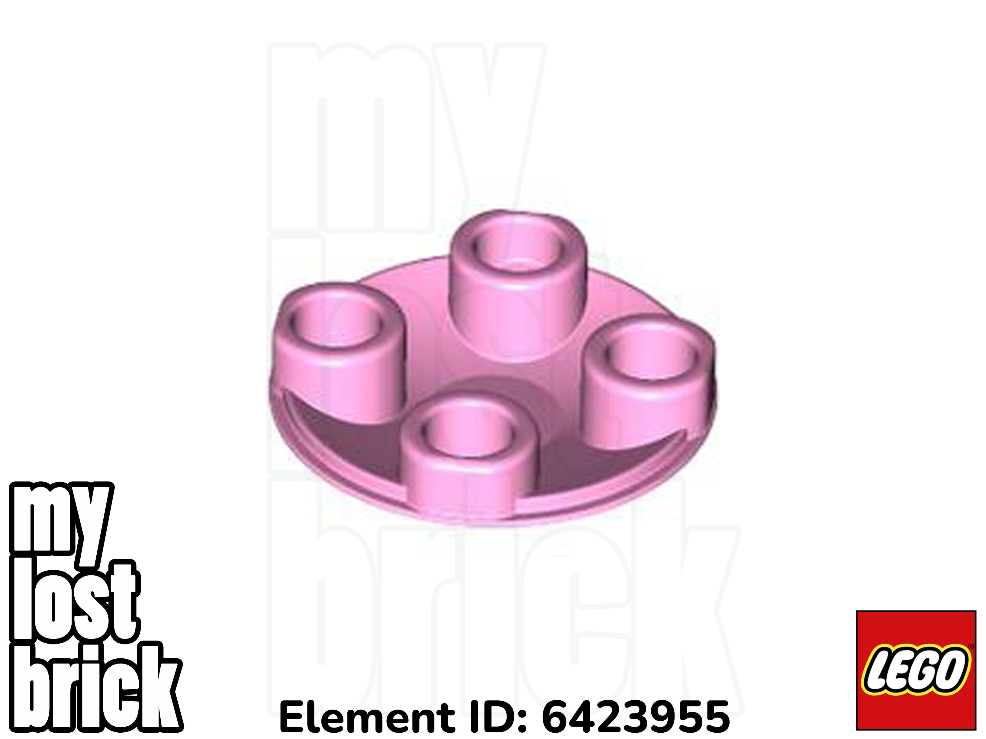 LEGO - Part 2654 - Plates Round 2x2 Round Bottom (PACK OF 5) +NEW +SELECT COLOUR - Picture 7 of 37