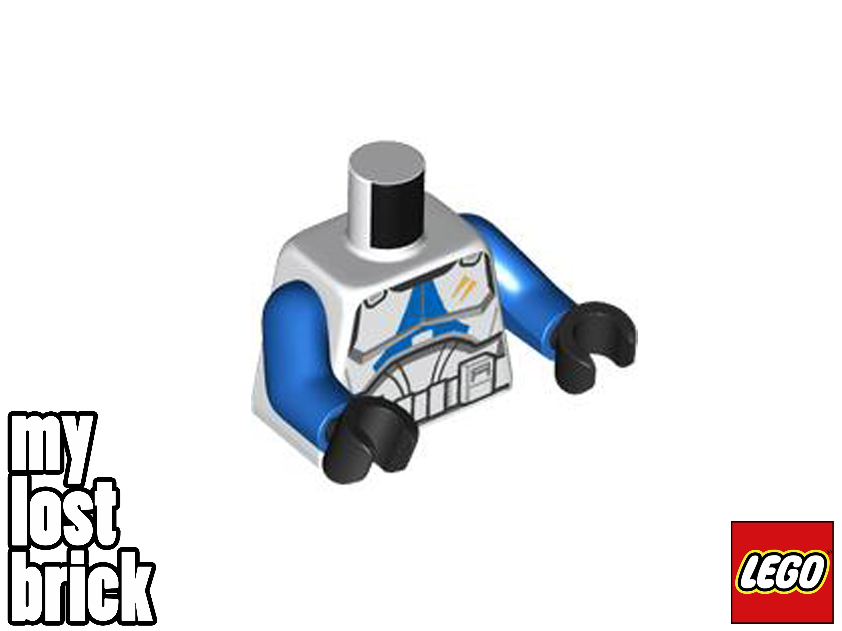 LEGO Star Wars - Minifigura Especialista en Soldados Clon 501st Lgn desde 75345 sw1248 - Imagen 6 de 7