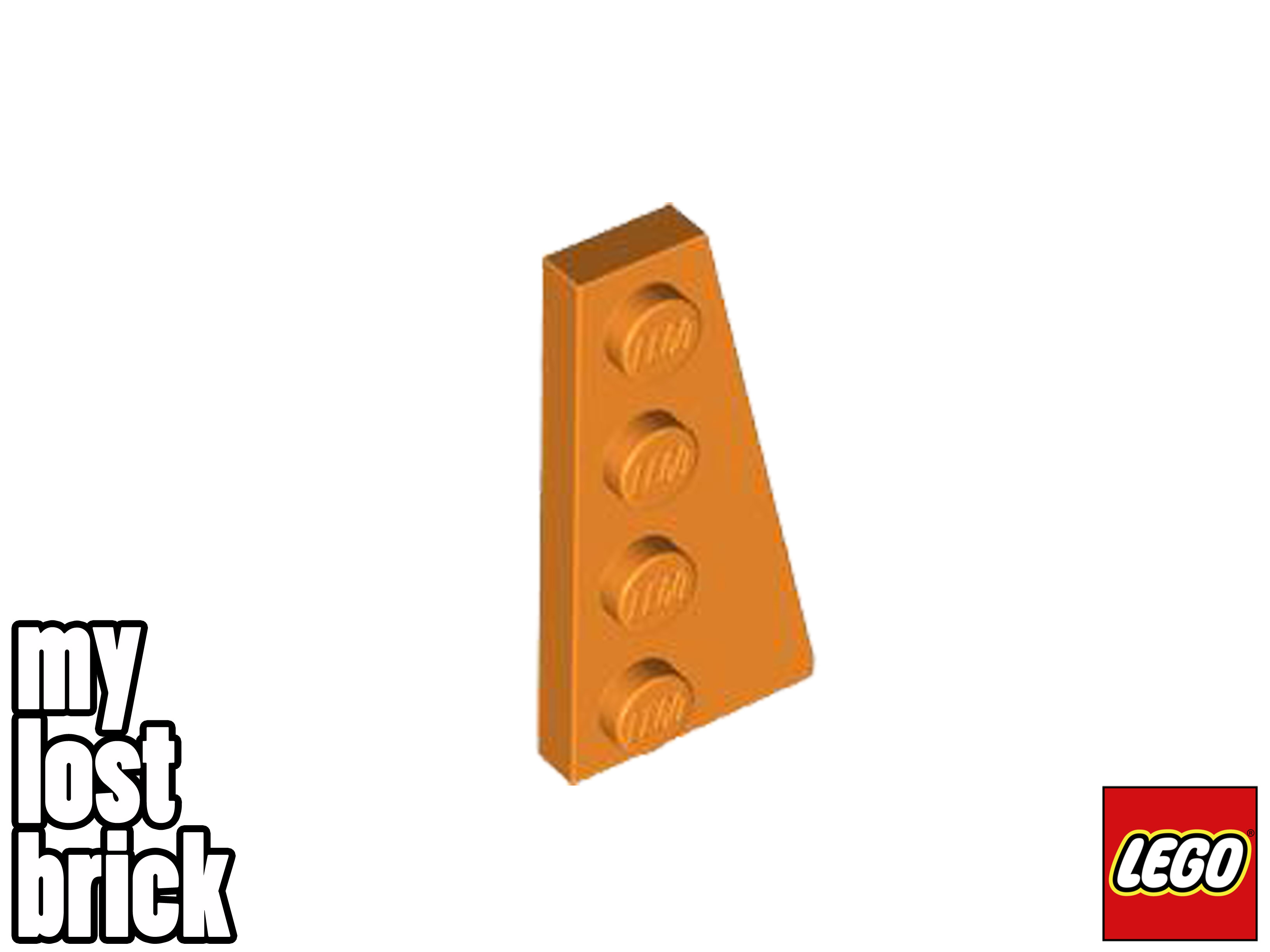 LEGO - Parte 41769 - Placas Cuña 4x2 Derecha (Pack de 5) + NUEVO + SELECCIONAR COLOR - Imagen 20 de 28