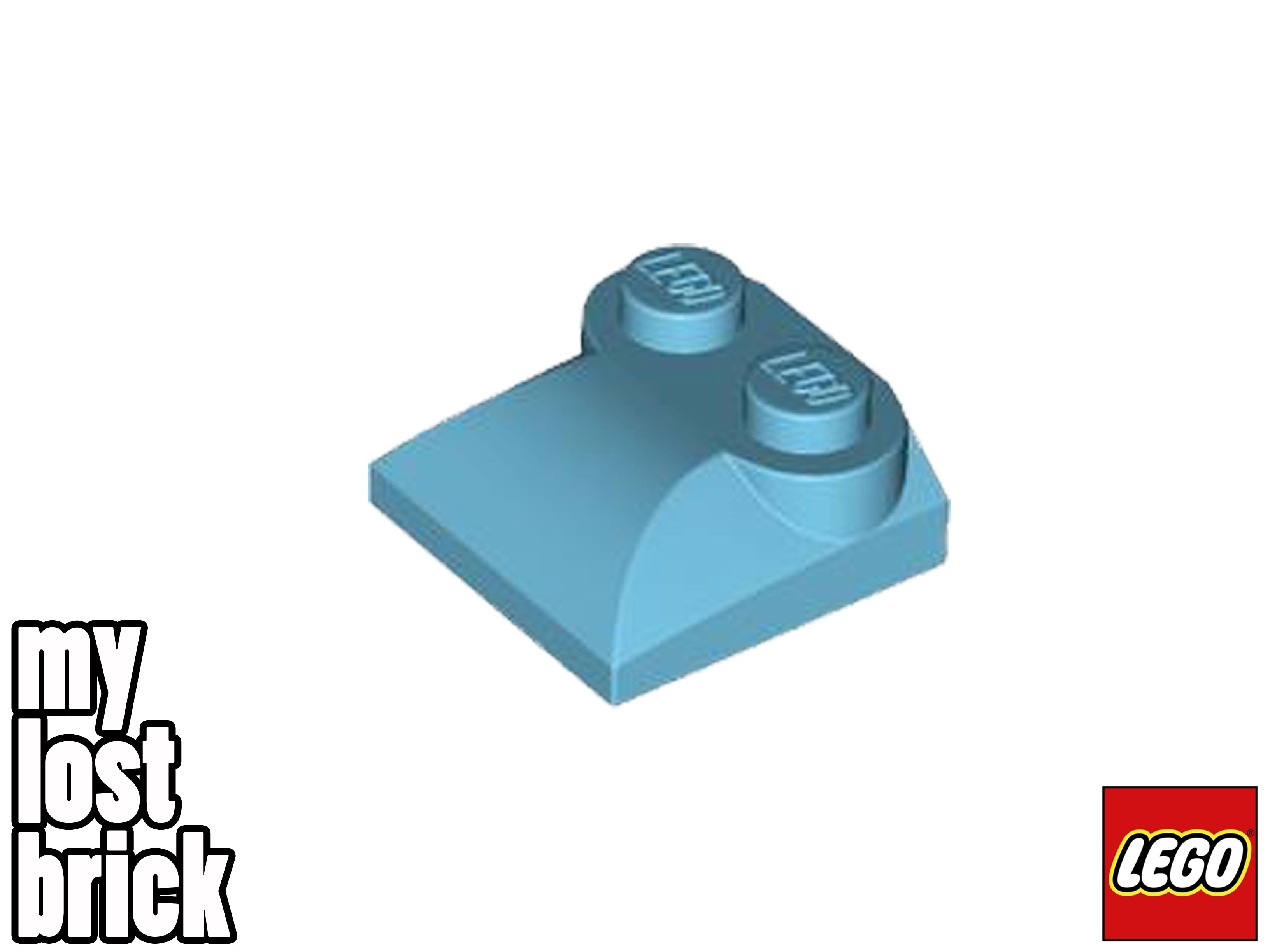 LEGO - Parte 47457 - Lados Curvos Pendiente 2x2x(2/3) (Pack de 5) +NUEVO +SELECCIONAR COLOR - Imagen 14 de 23