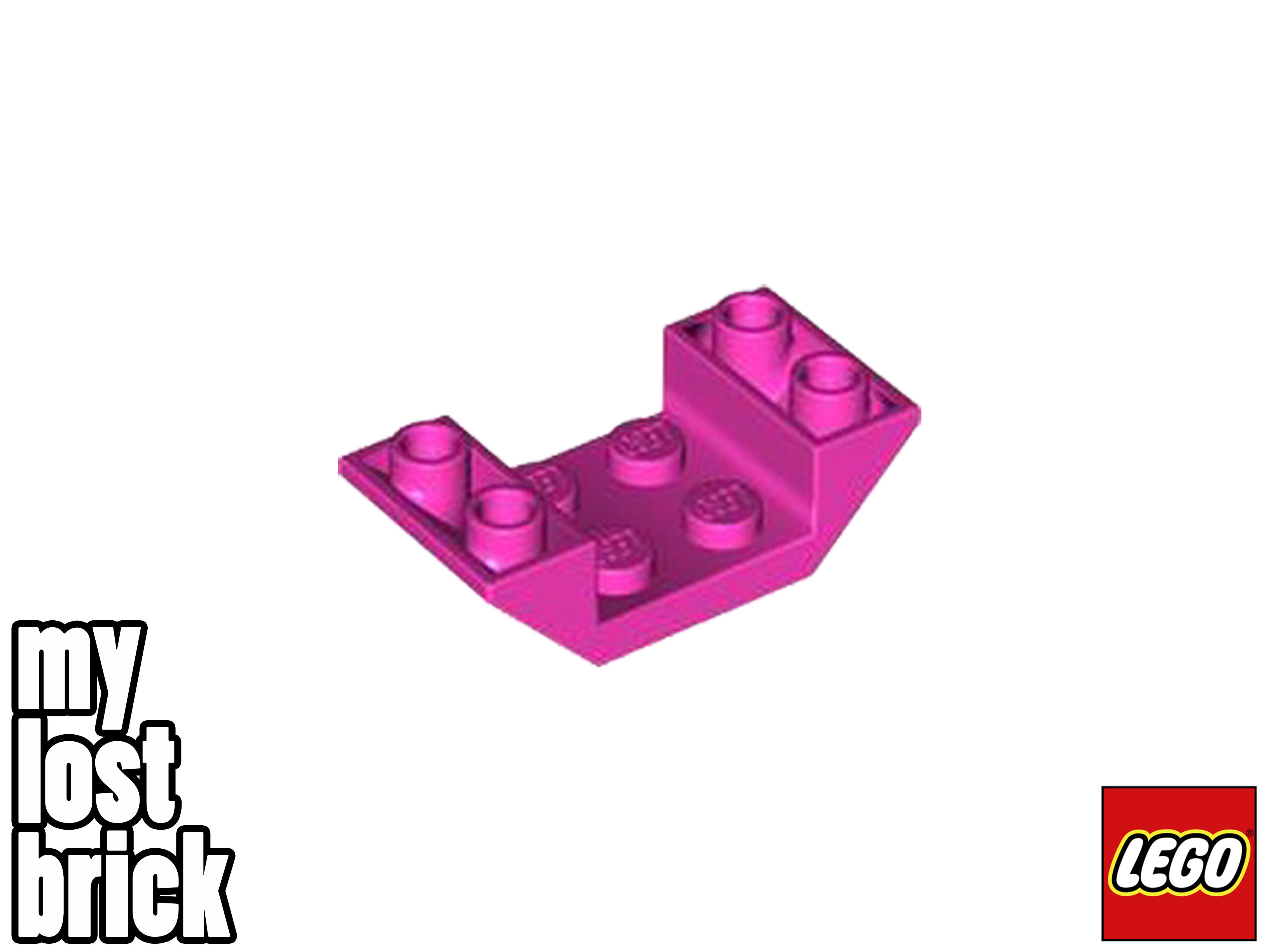 LEGO - Part 4871 - Slopes Inverted 4x2 45° Double +NEW +SELECT COLOUR / QUANTITY - Picture 7 of 18