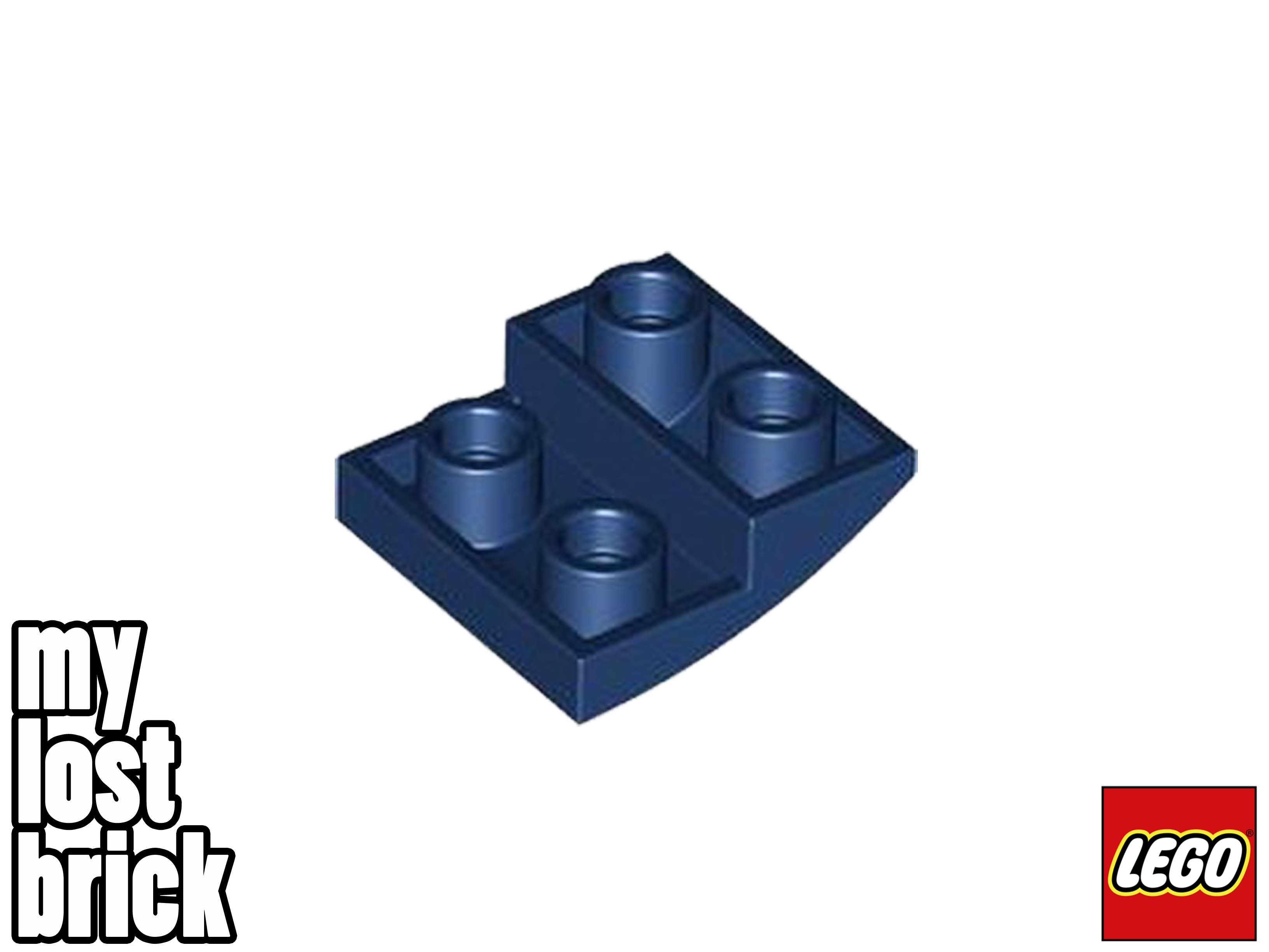 LEGO - Part 32803 - Slopes Curved 2x2 Inverted (Pack of 5) + NEW + SELECT COLOUR - Picture 9 of 22
