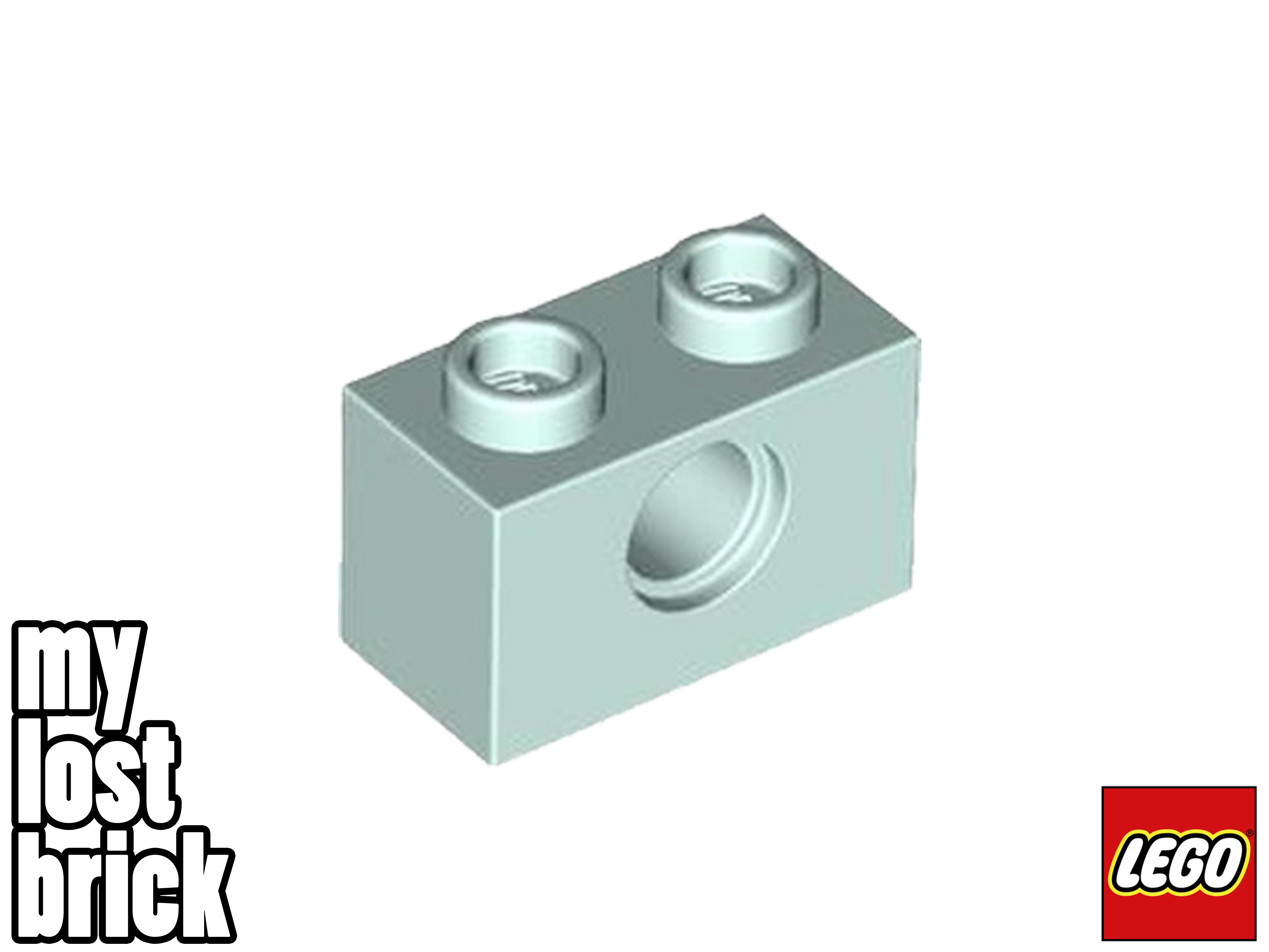 LEGO - Part 3700 - Technic Bricks 1x2 with Hole (Pack of 5) + NEW +SELECT COLOUR - Picture 14 of 28