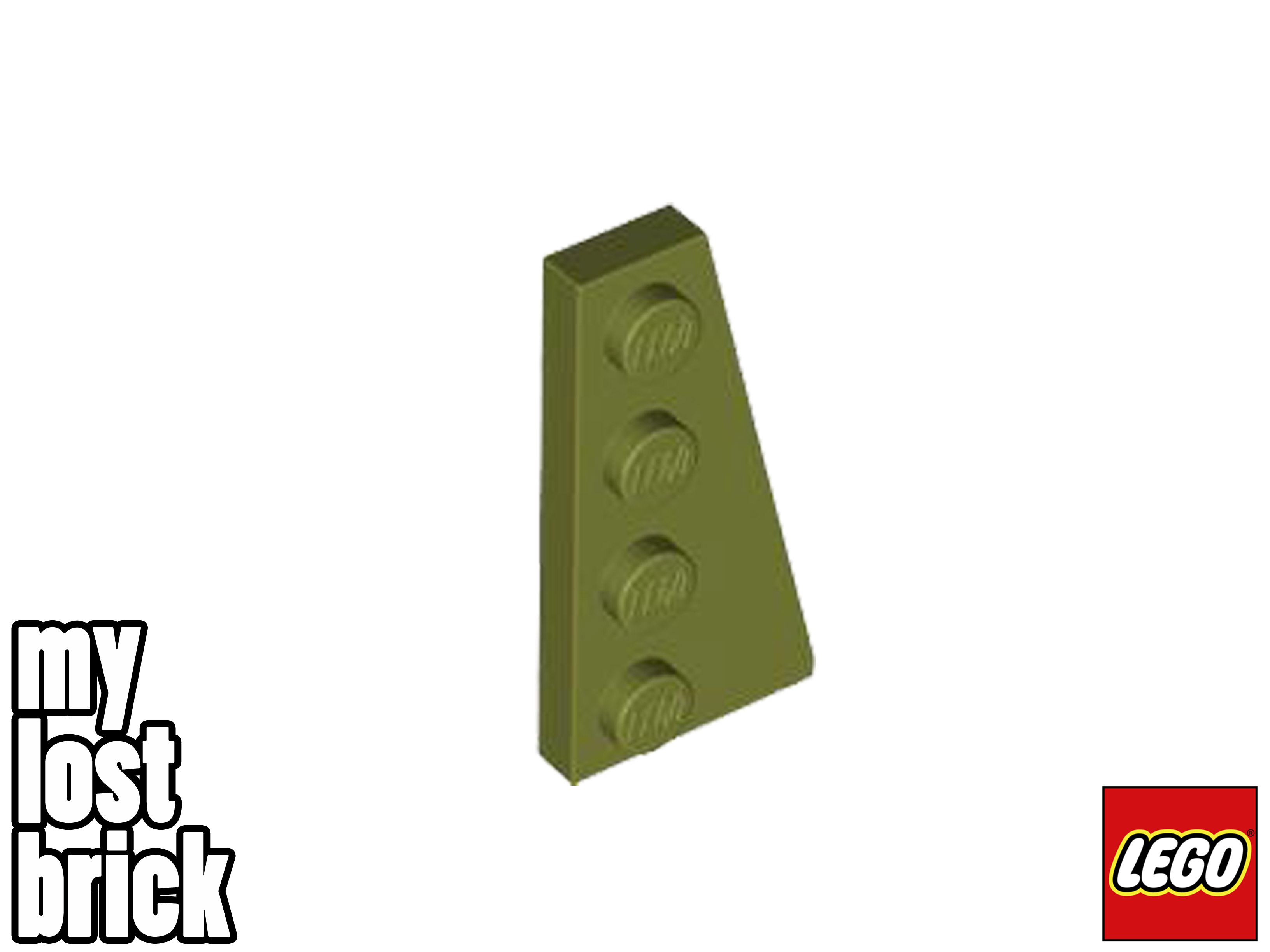 LEGO - Parte 41769 - Placas Cuña 4x2 Derecha (Pack de 5) + NUEVO + SELECCIONAR COLOR - Imagen 19 de 28