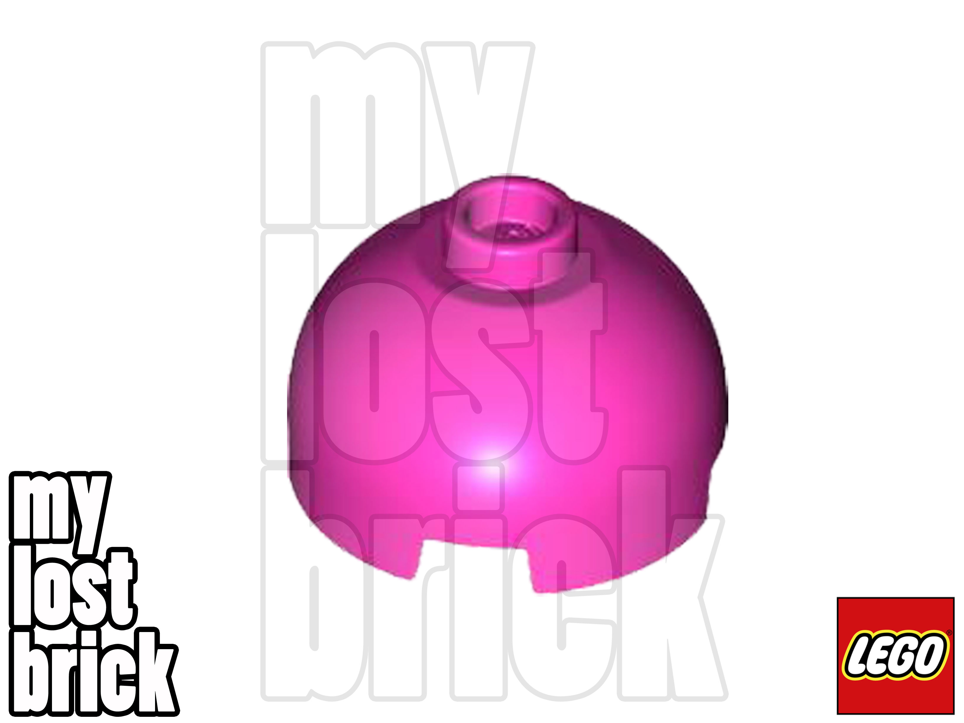 LEGO - Part 553 - Round Brick 2x2 Dome Top + NEW + SELECT COLOUR / QUANTITY - Picture 11 of 39