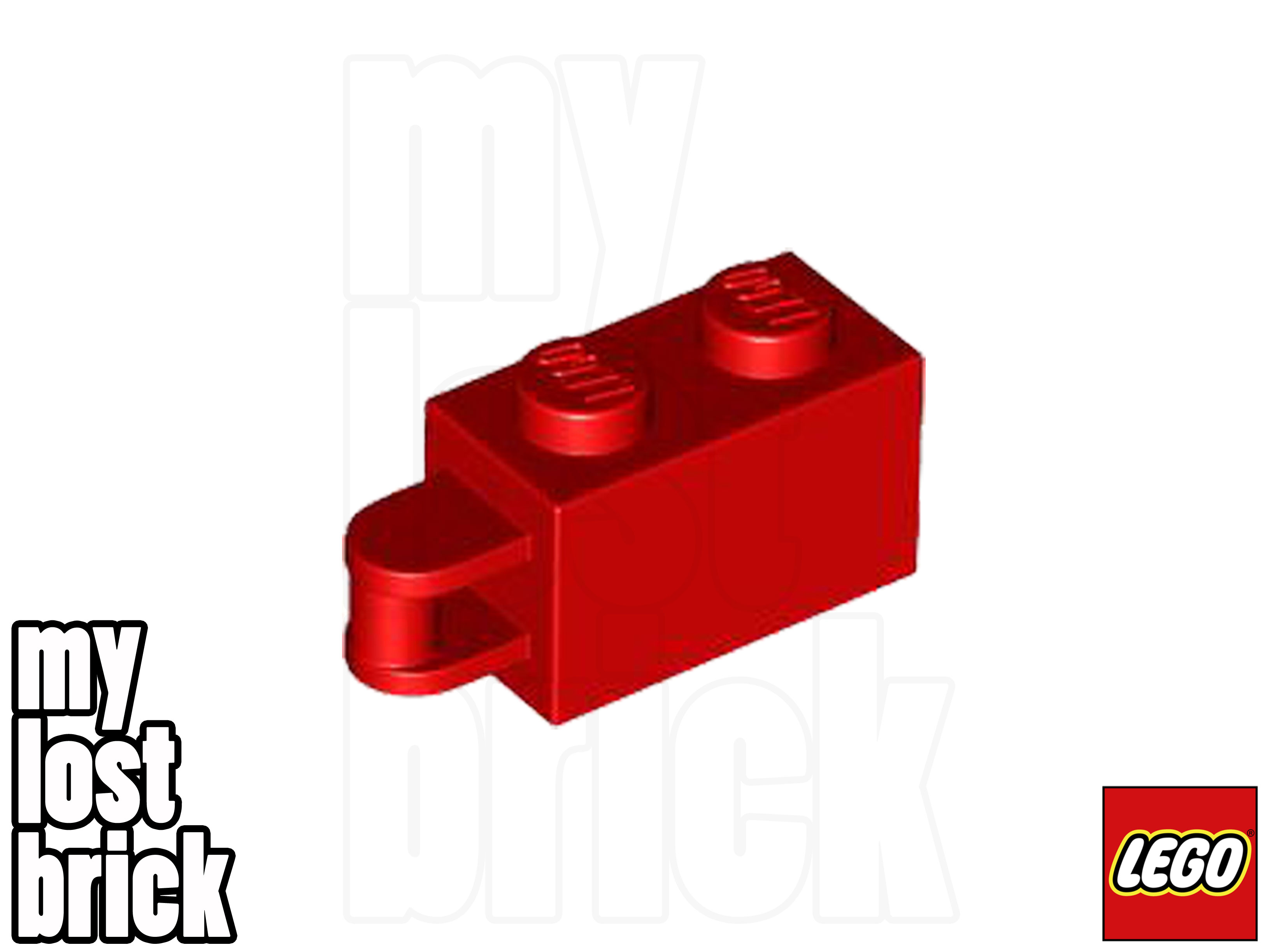 LEGO - Part 34816 - Brick 1x2 with Handle on End + NEW +SELECT COLOUR / QUANTITY - Picture 11 of 15