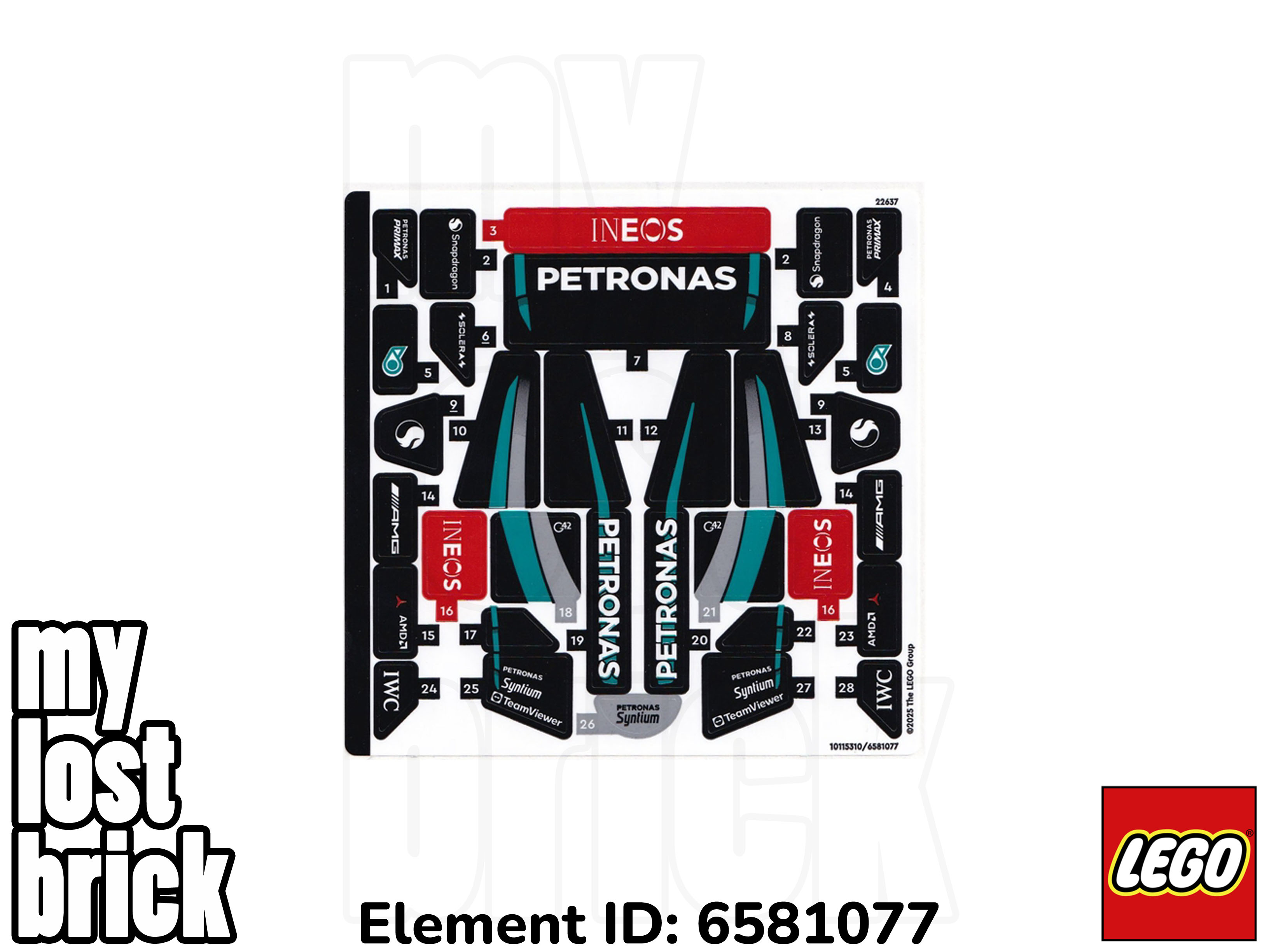 LEGO Set 77244 - Missing Piece Replacement Parts Pick-A-Brick - SELECT PART /QTY - Picture 124 of 125